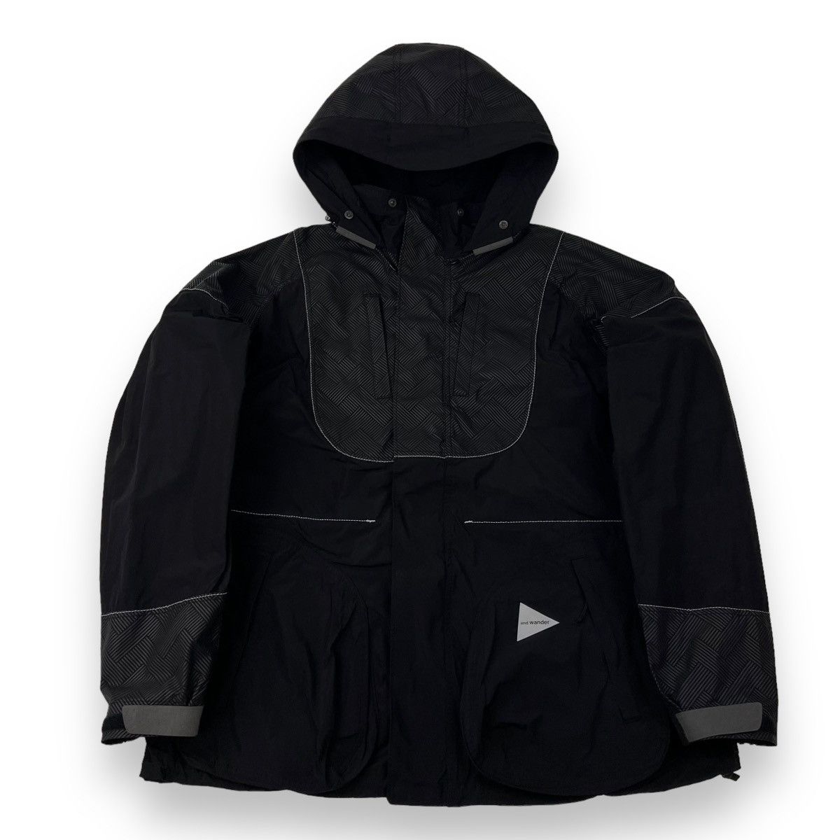 And Wander and wander Water Repellent Black Jacket Size US L / EU 52-54 / 3 - 2 Thumbnail