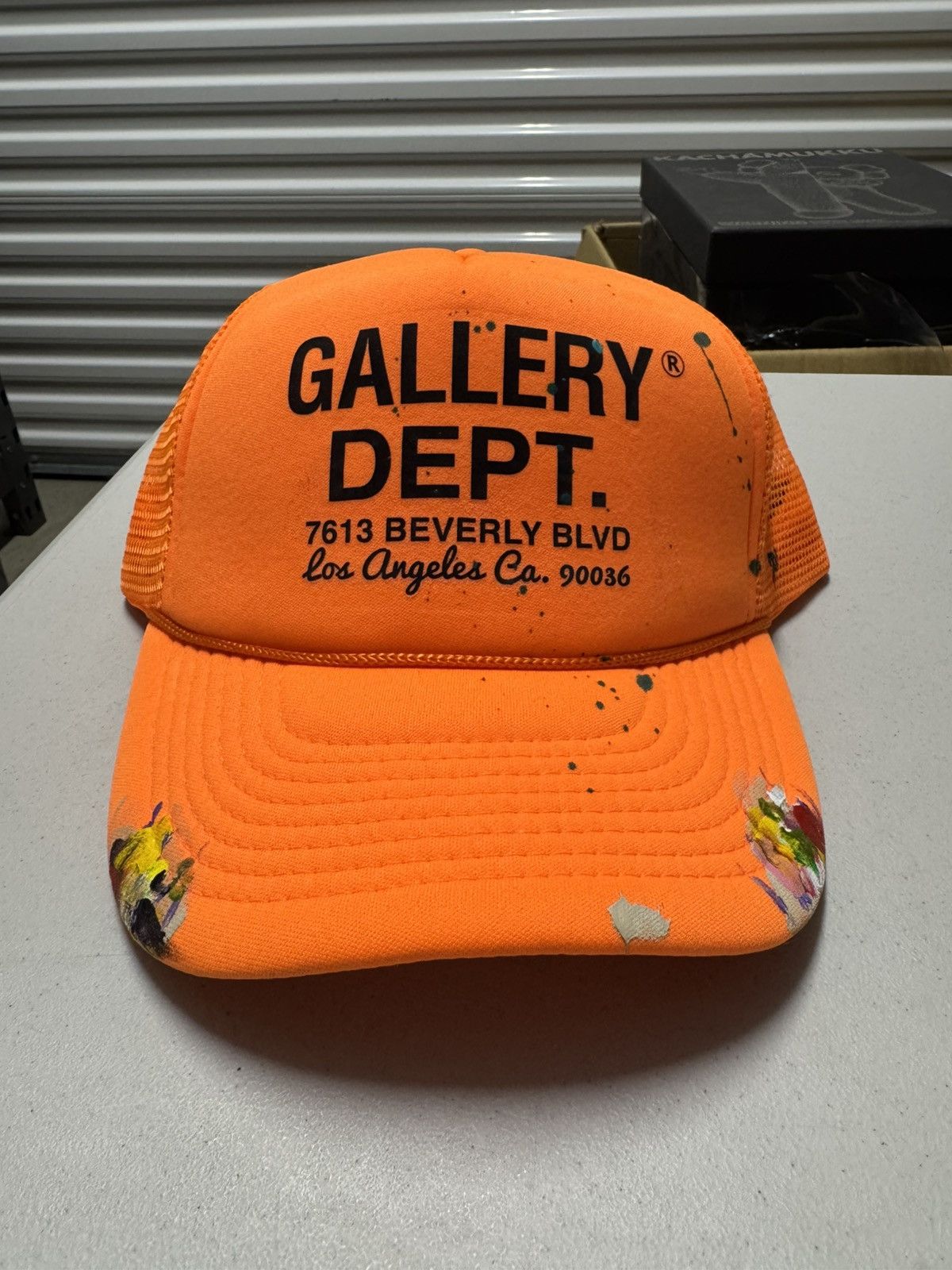 Gallery Dept. Gallery Dept. Workshop Hat Orange Size ONE SIZE - 1 Thumbnail
