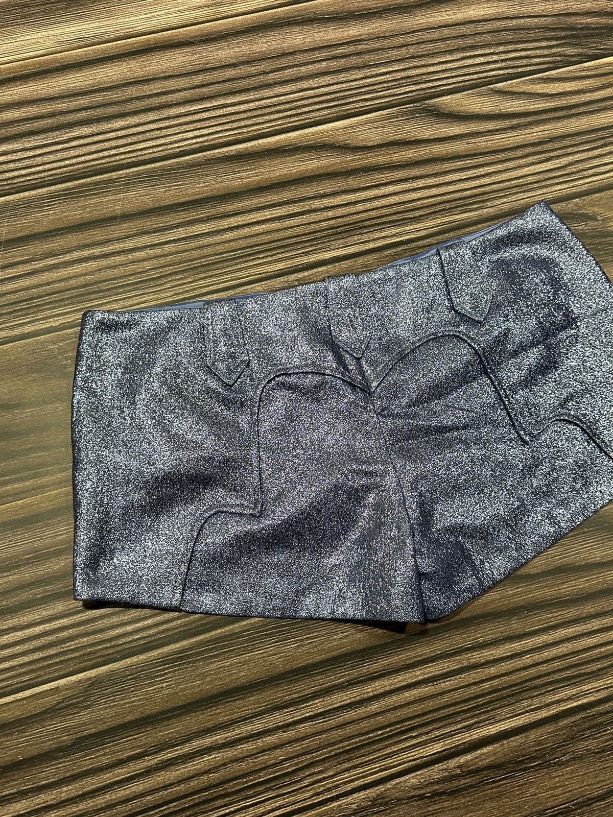 Tom Ford × Vintage Vintage short Tom Ford Iridescent Sabla Size 32" / US 10 / IT 46 - 6 Thumbnail