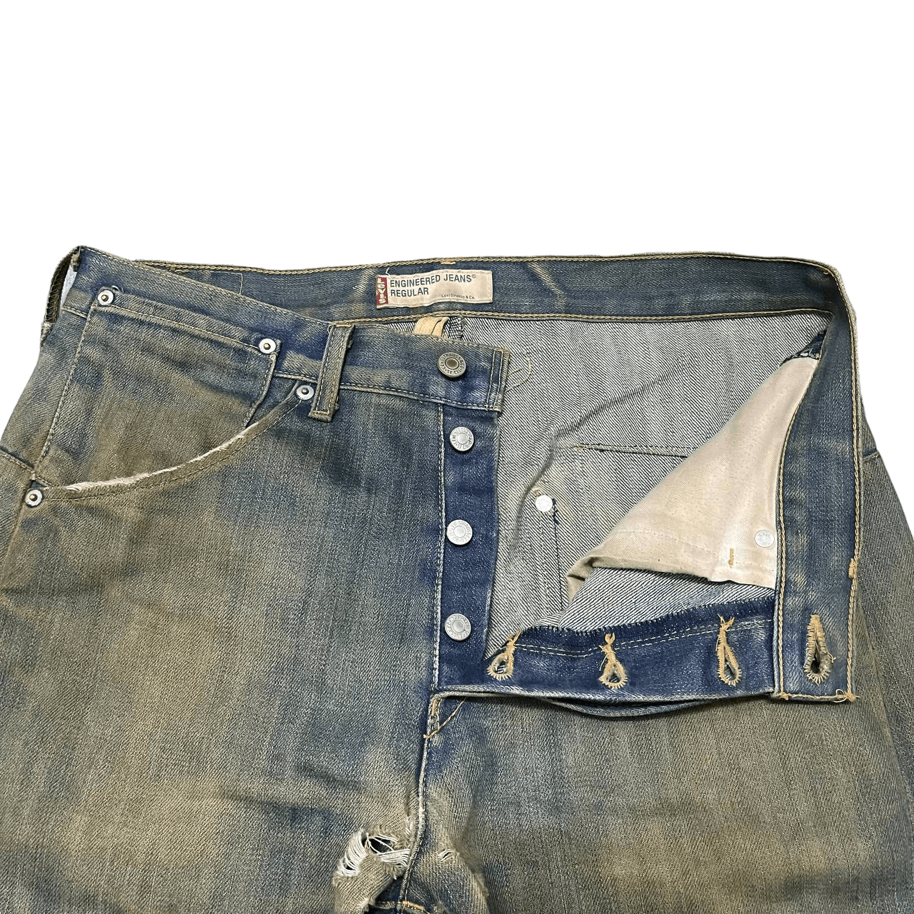 Levi's Vintage Levi's Engineered Jeans Related Denim Takuya Kimura Size US 33 - 11 Thumbnail