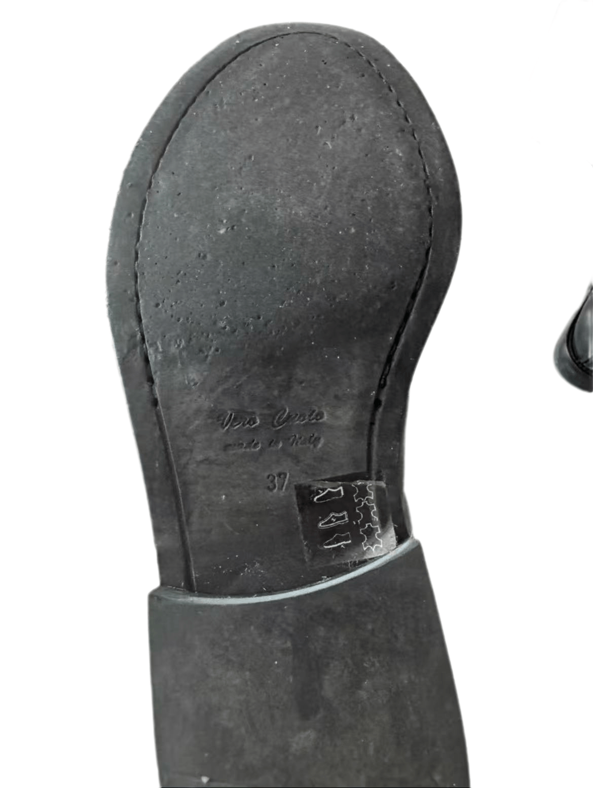 Ann Demeulemeester Ann Demeulemeester Black Leather Riding Boot 37 knee-high Size US 7 / IT 37 - 6 Thumbnail