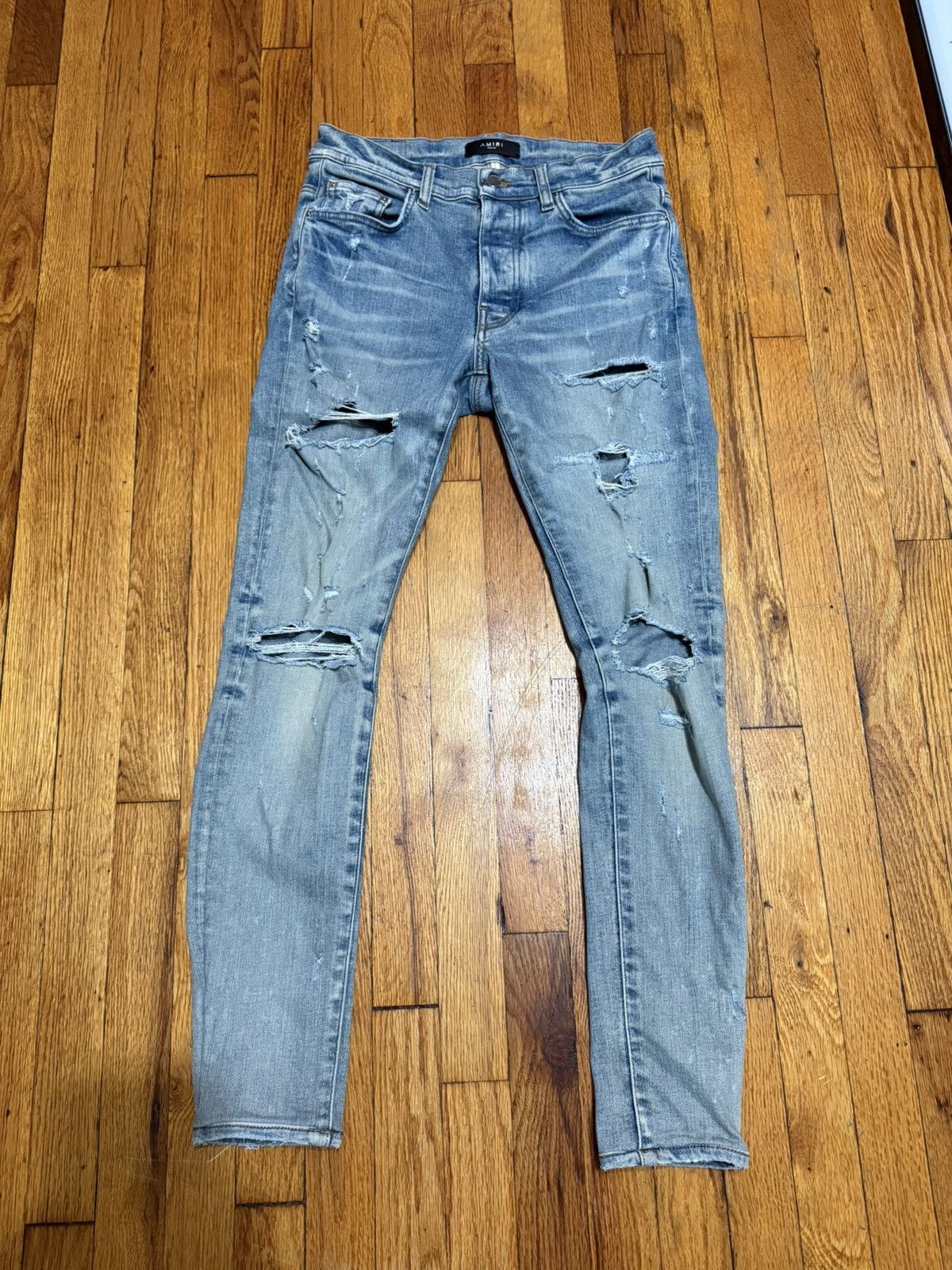 Amiri Amiri Mx1 Clay Indigo Jeans Size 30 Size US 30 / EU 46 - 1 Thumbnail