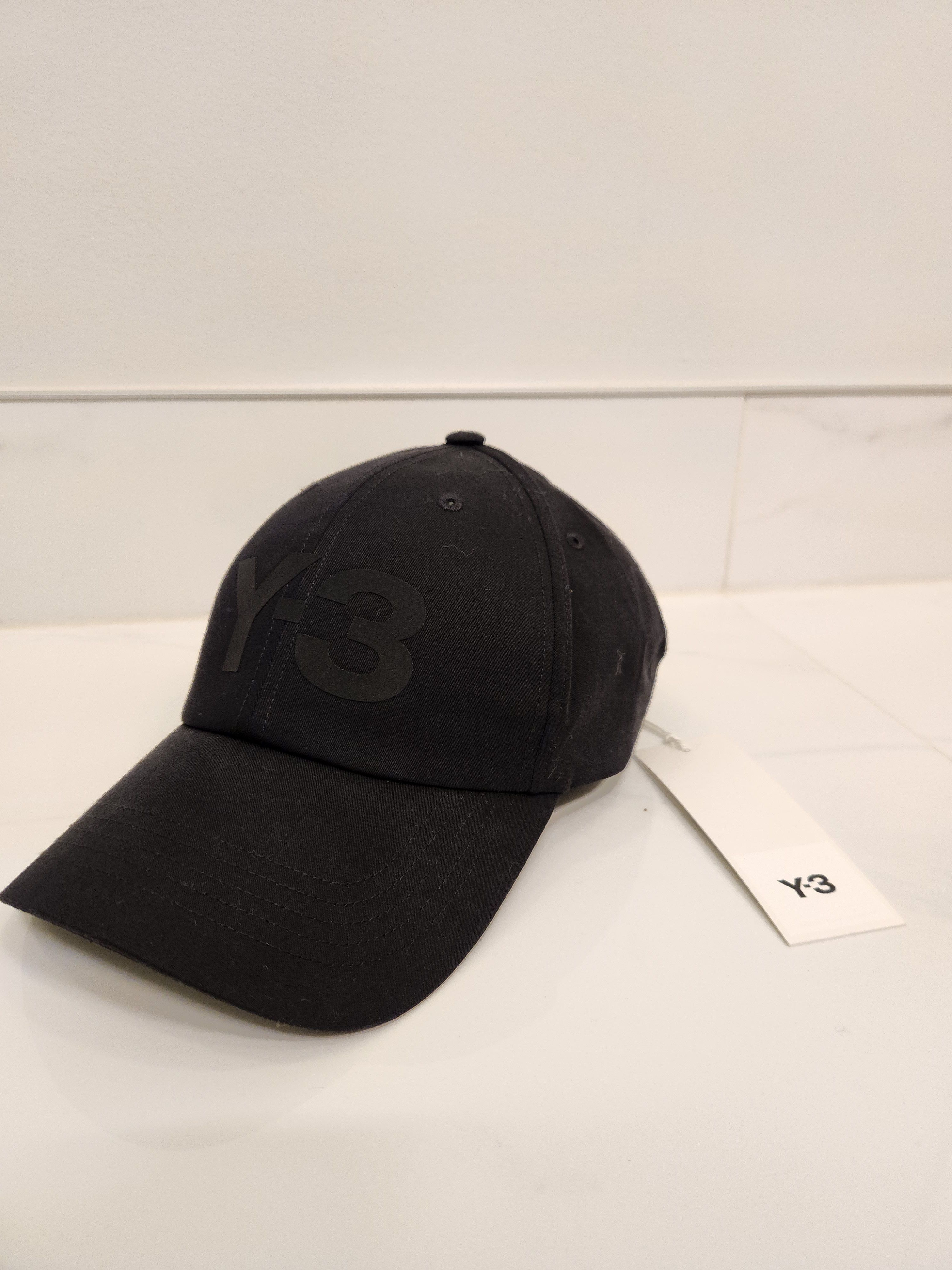 Y-3 BNWT Y-3 Black on Black Adjustable Cap Size ONE SIZE - 1 Thumbnail