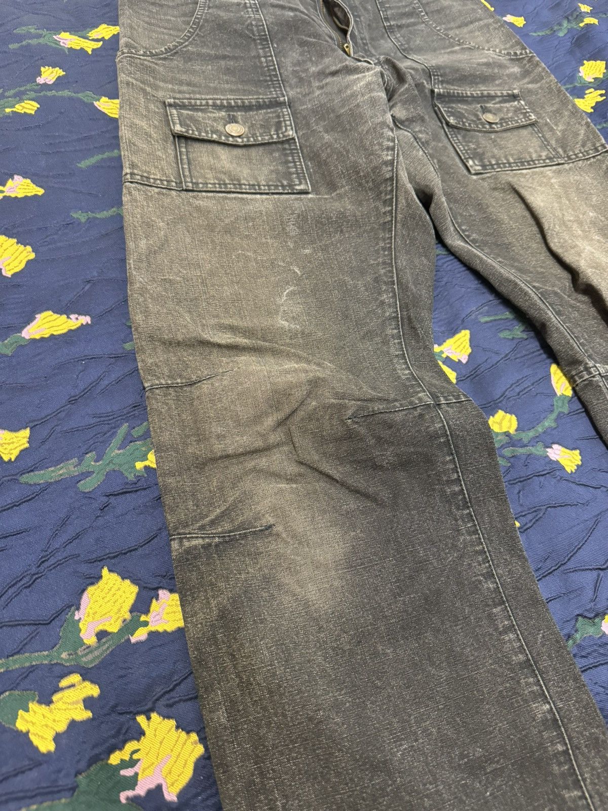 Tete Homme Issey miyake Tete homme 32 medium flared jungle cargo pants Size US 32 / EU 48 - 2 Thumbnail