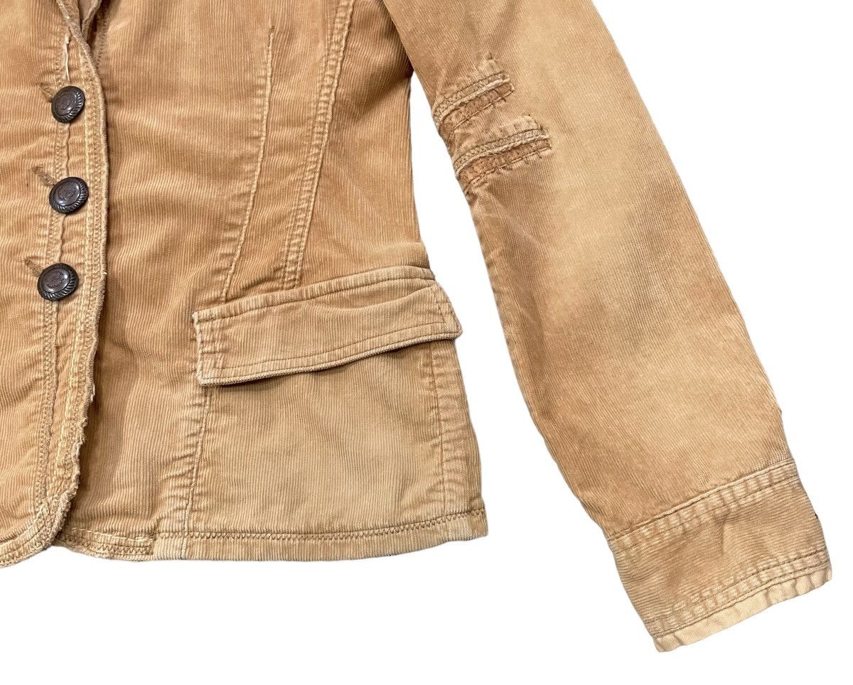 Marithe + Francois Girbaud Vintage Marithe Francois Girbaud Corduroy Jacket Size XS / US 0-2 / IT 36-38 - 3 Thumbnail