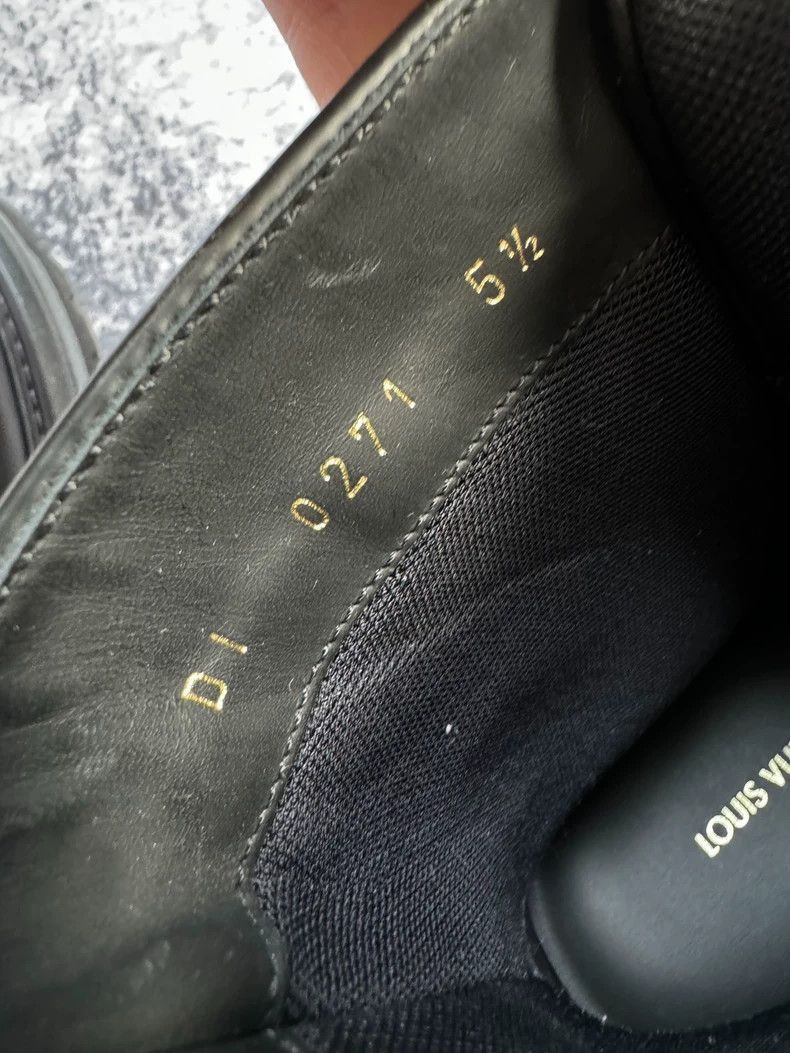 Louis Vuitton Louis Vuitton Black Logo Short Boots -2505 Size US 5.5 / EU 38 - 6 Thumbnail