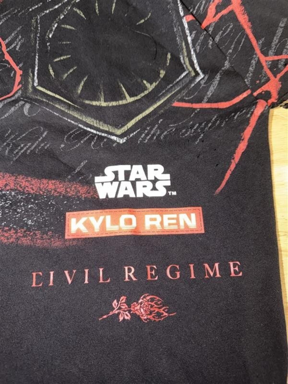 Other Star Wars Kylo Ren Civil Regime Tee XL Black Streetwear Hype Size US XL / EU 56 / 4 - 4 Thumbnail