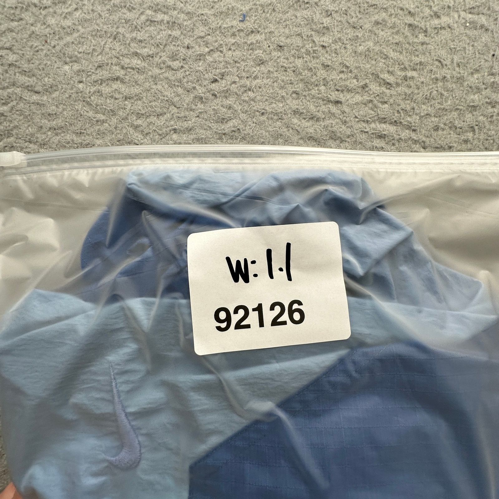 Nike Vintage 90s Nike Ripstop Windbreaker Jacket Women Large Blue Size L / US 10 / IT 46 - 16 Thumbnail