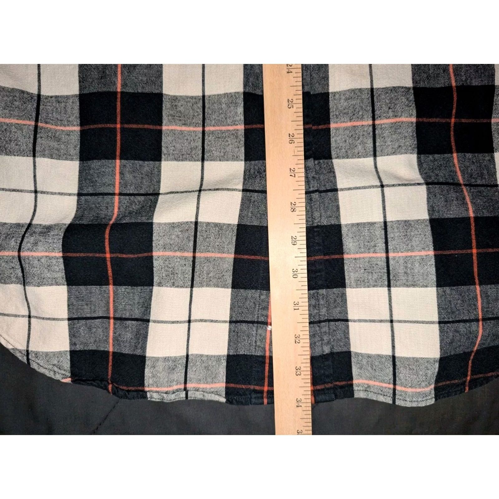 Polo Ralph Lauren VINTAGE Polo Ralph Lauren Polo Jeans Co Flannel Shirt Mens XL Plaid Button Up Black Cotton Size US XL / EU 56 / 4 - 7 Thumbnail