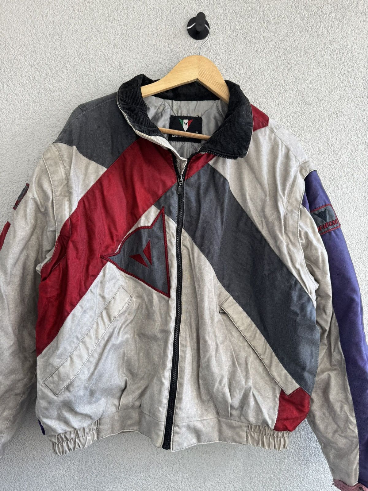 Dainese Vintage Dainese Moto Jacket Red/Grey Size US M / EU 48-50 / 2 - 2 Thumbnail