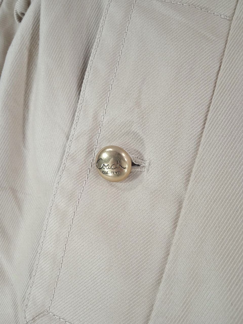 Coach Coach Luxury Italian Jacket Size S / US 4 / IT 40 - 8 Thumbnail