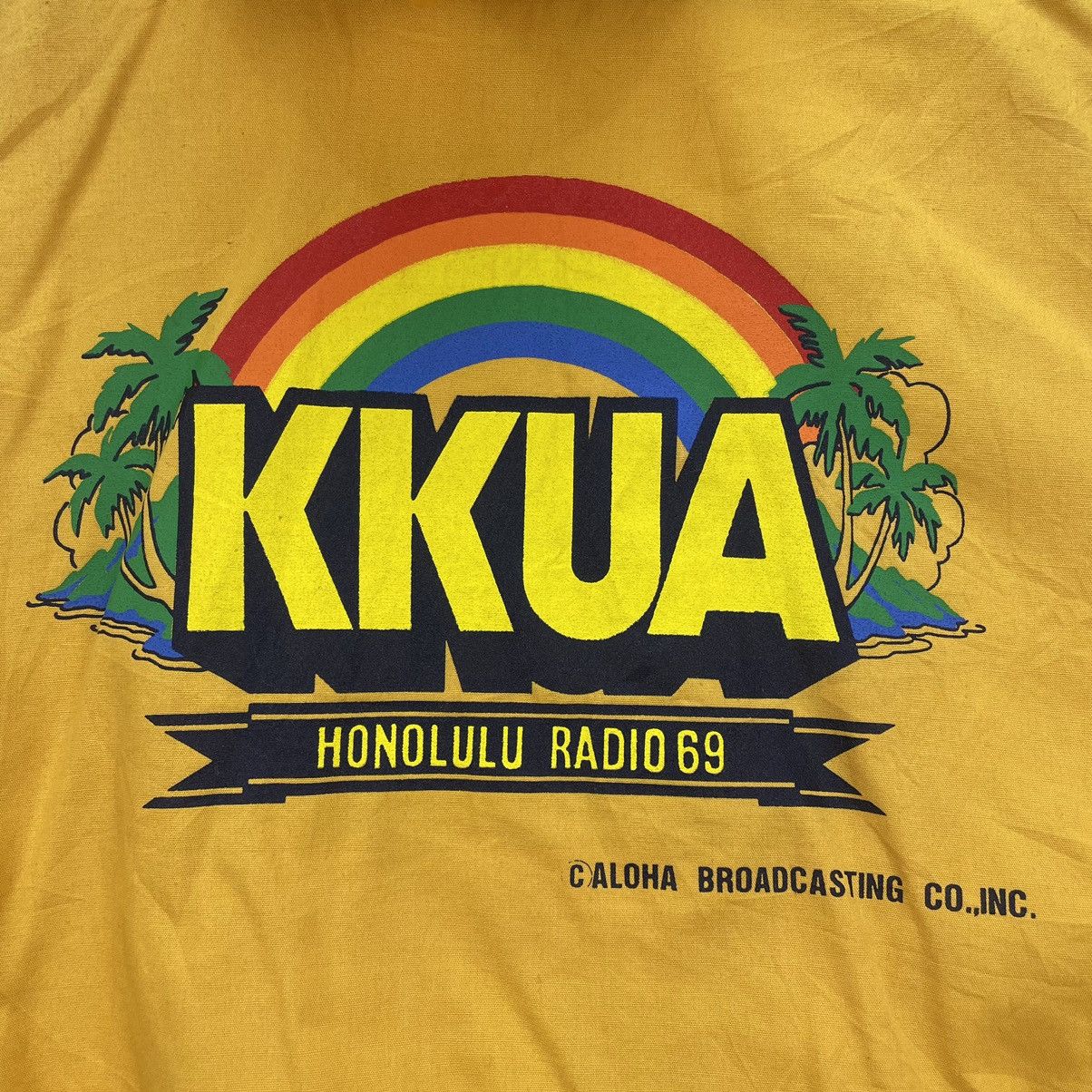 Vintage Vintage Kkua Aloha Honolulu Radio 69 Hooded Vest Jacket Size US M / EU 48-50 / 2 - 4 Thumbnail
