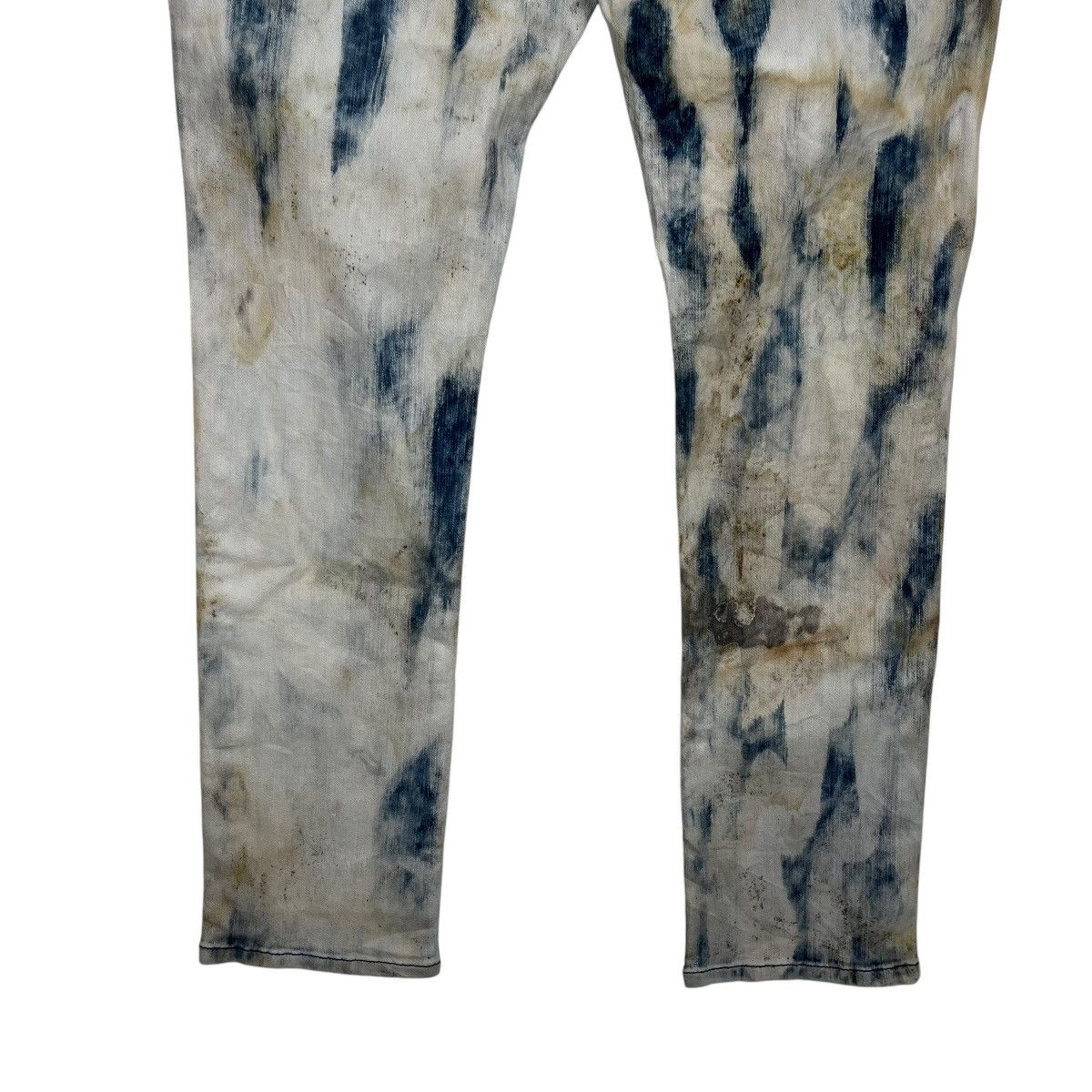 Jean Vintage ILDF Punk Distressed Motive Denim Size US 34 / EU 50 - 10 Thumbnail