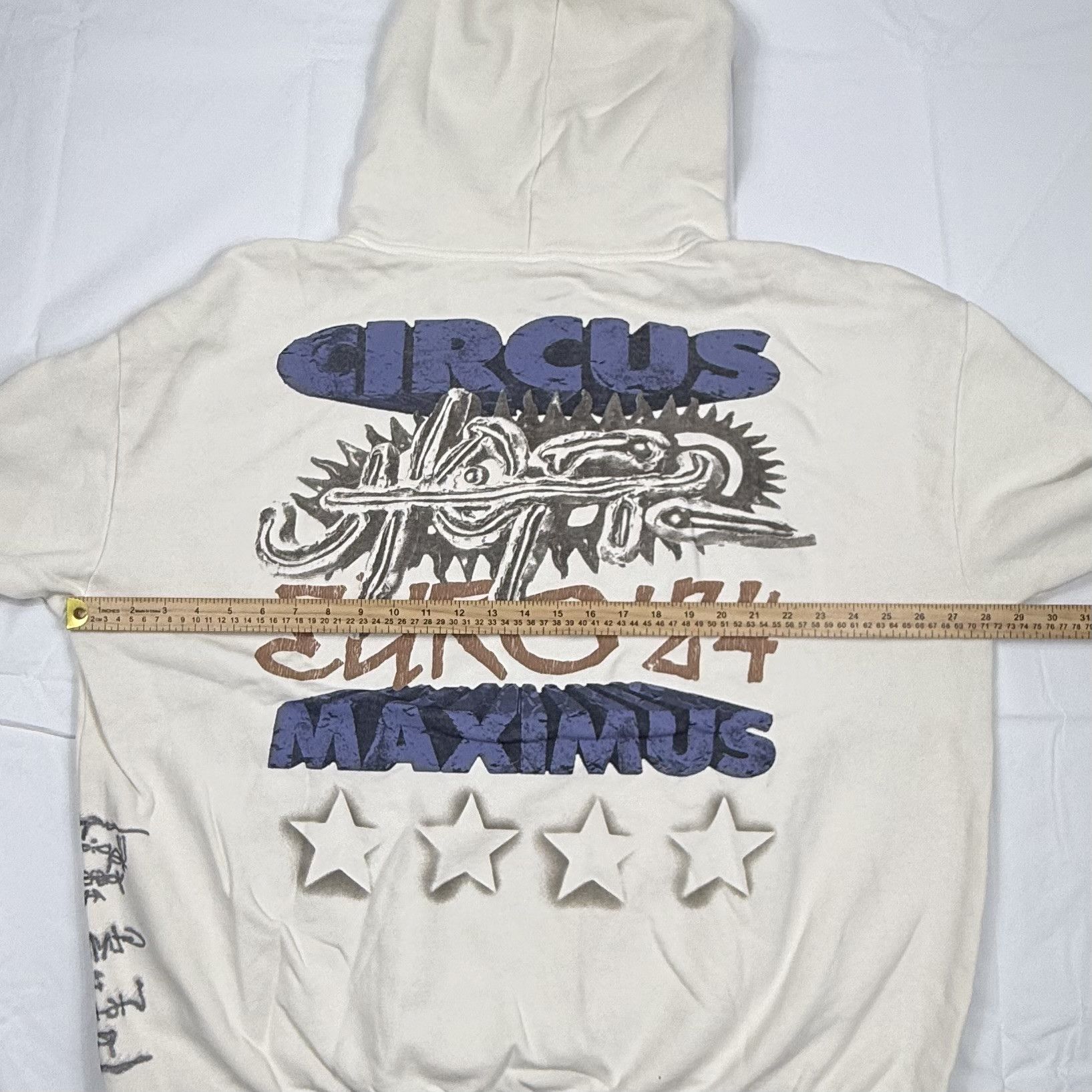 Travis Scott Travis Scott Circus Maximus Euro 24 Tour Hoodie Mens 2XL Size US XXL / EU 58 / 5 - 5 Thumbnail