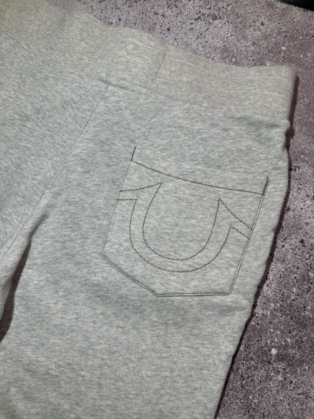 True Religion × Vintage True Religion vintage streetwear grey sweatpants Size US 32 / EU 48 - 8 Thumbnail