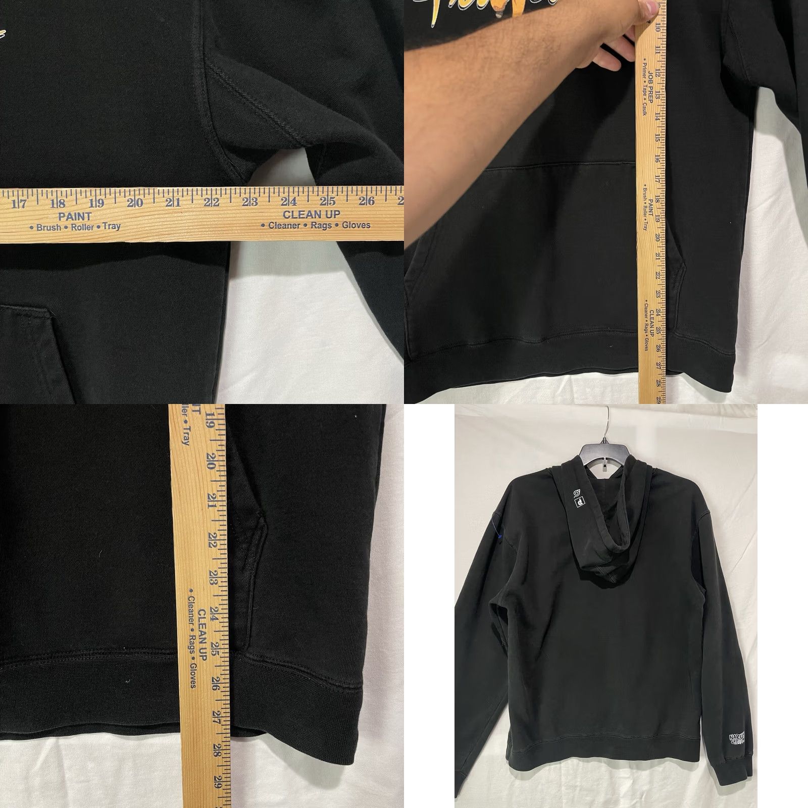 Primitive Naruto Sweater Mens Large Primitive Skateboards Hoodie Anime Pullover Black Size US L / EU 52-54 / 3 - 8 Thumbnail