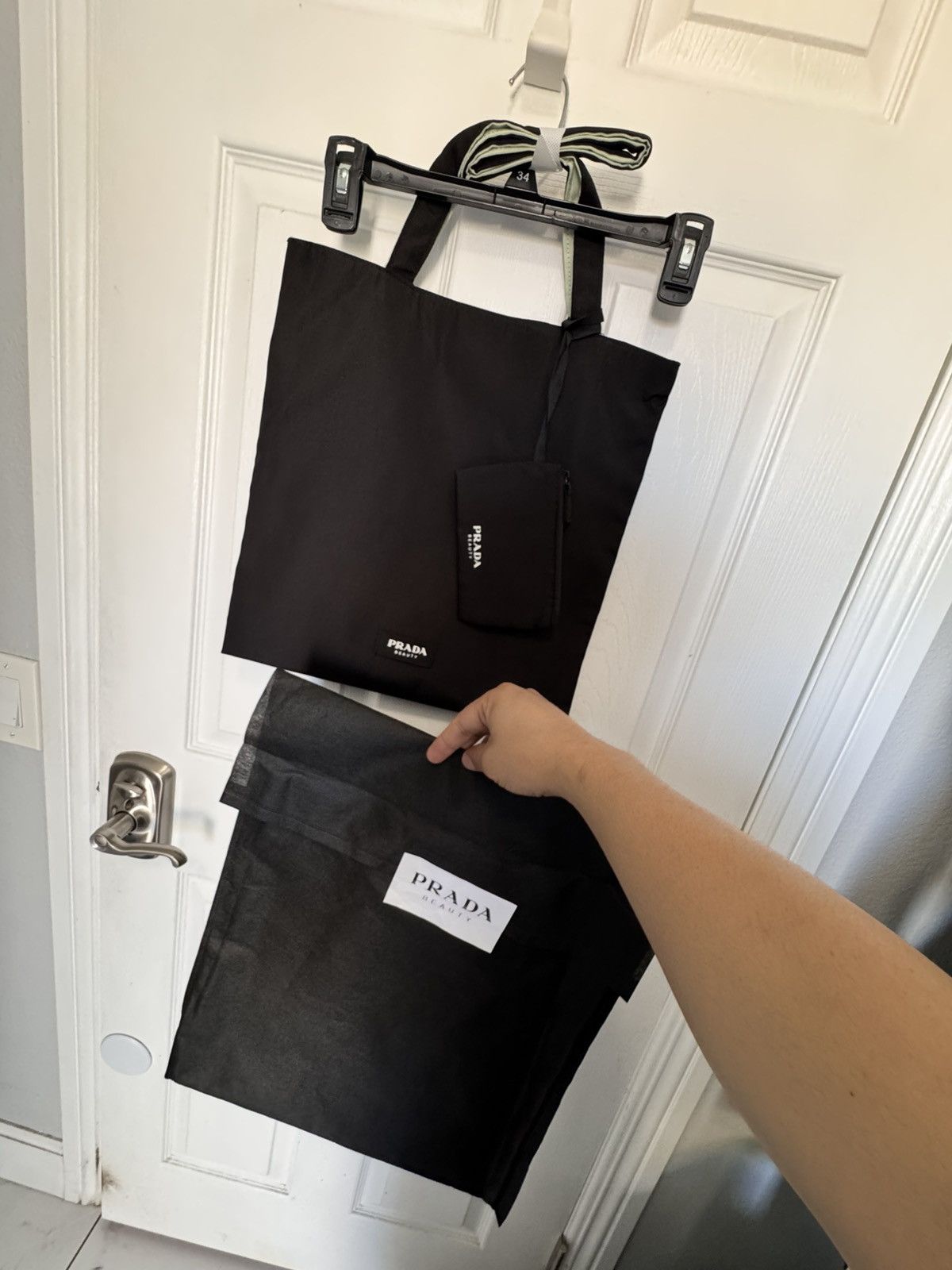 Prada Prada Tote bag with pouch Size ONE SIZE - 6 Thumbnail