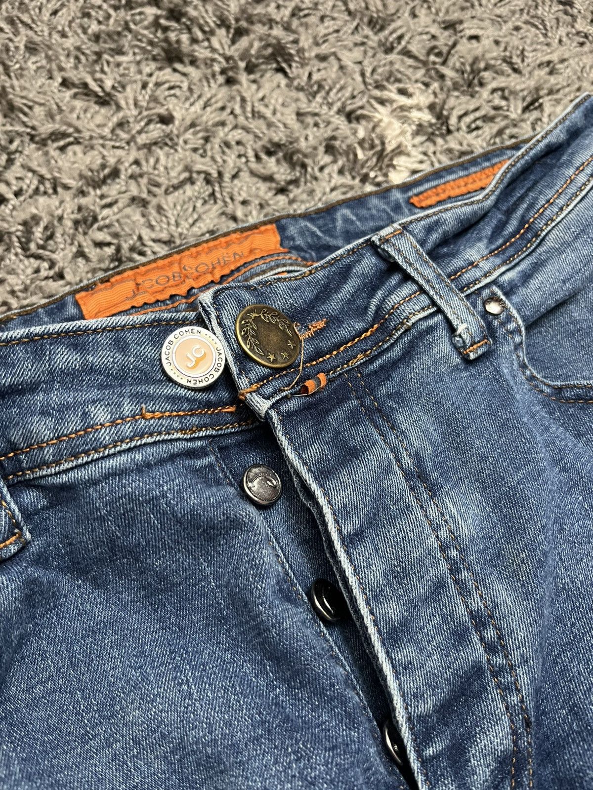 Jacob Cohen Jacob Cohen Bard Slim Luxury Denim - Limited City Edition Size US 34 / EU 50 - 6 Thumbnail