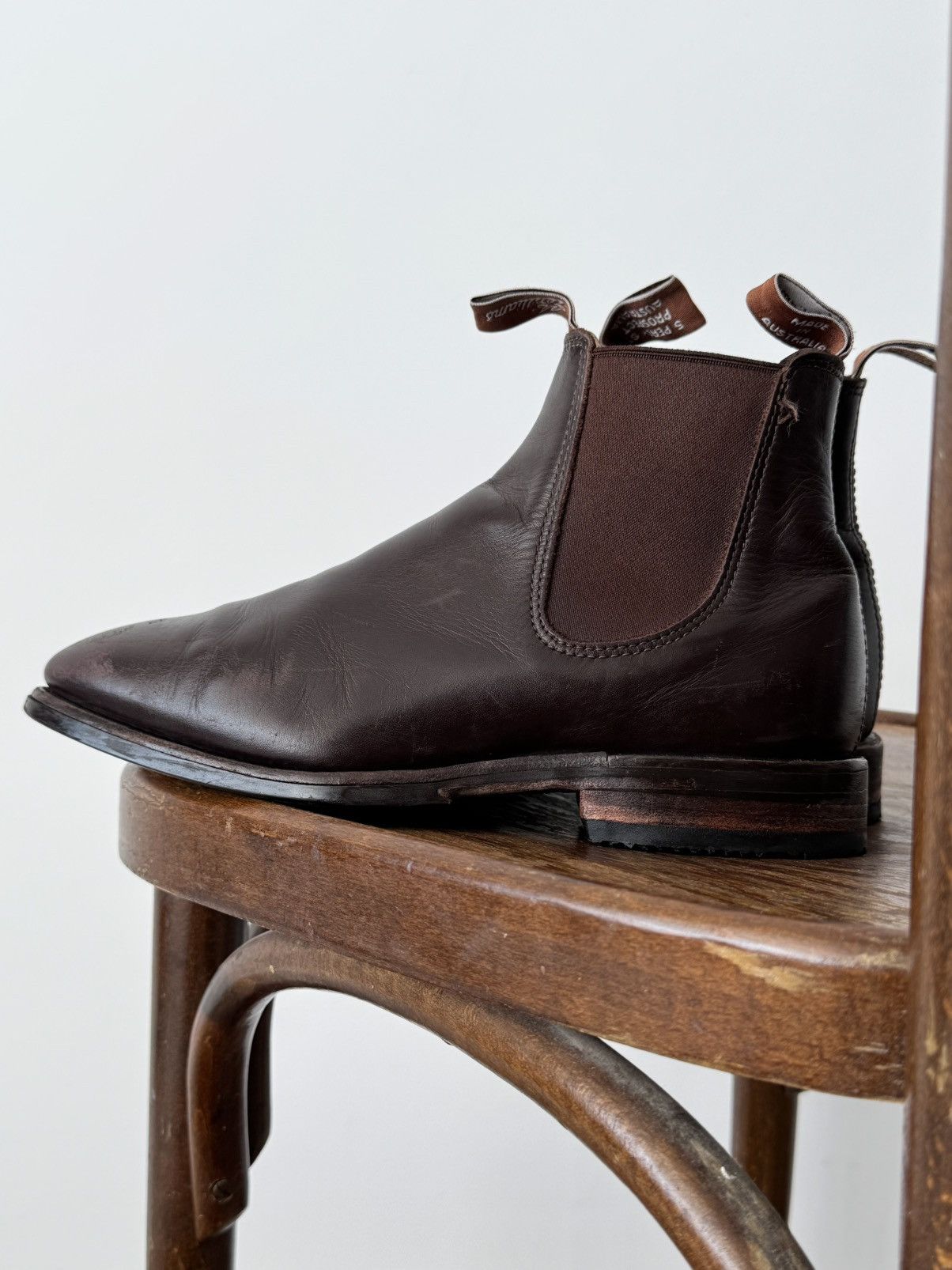 R.M. Williams R.M. Williams Comfort Craftsman Brown Chelsea Boots Size US 6.5 / EU 39-40 - 3 Thumbnail