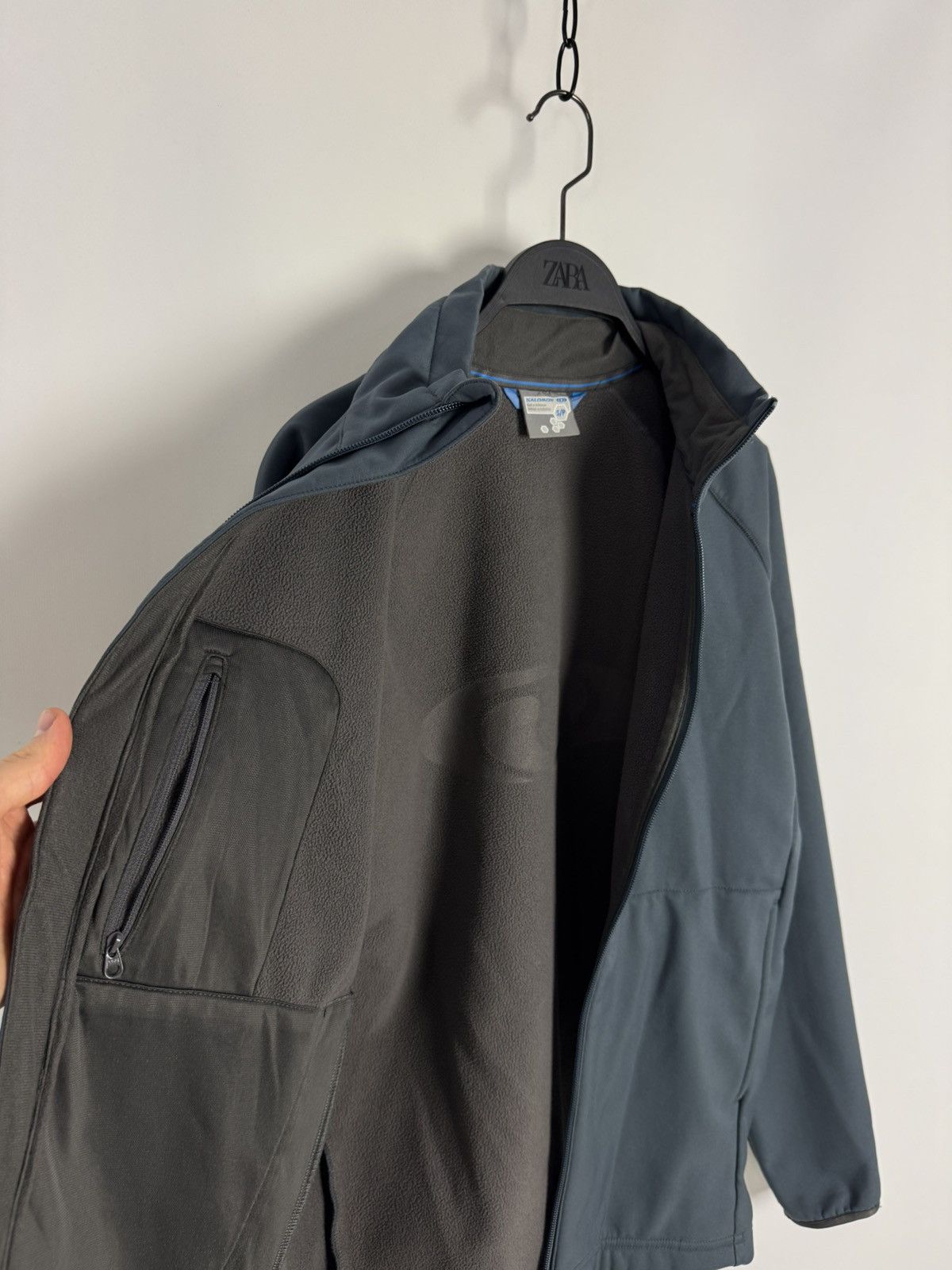 Salomon Salomon Soft Shell Lined Big Logo Jacket Size US S / EU 44-46 / 1 - 17 Thumbnail