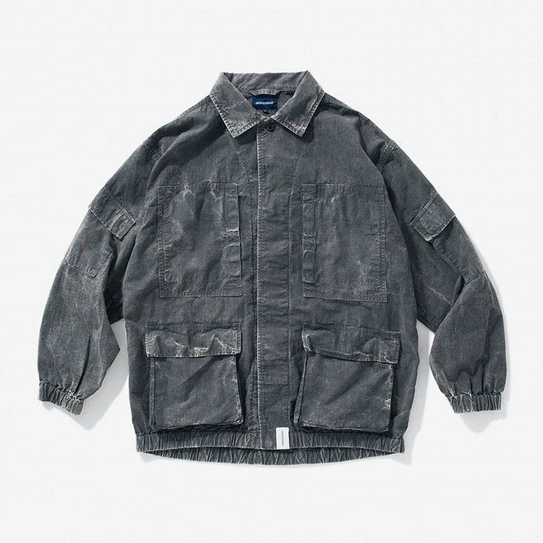 Descendant Descendant DWU Ripstop Heavy Washed Jacket Size US S / EU 44-46 / 1 - 1 Thumbnail