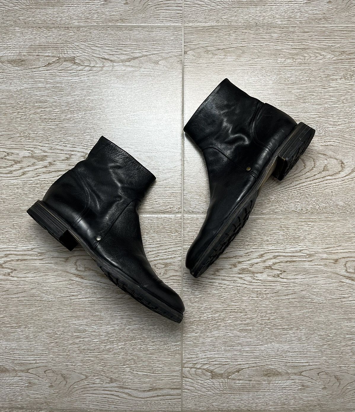 Guidi Leather A.S 98 Style Ankle Zip Biker Guidi Style Boots 90s | Grailed