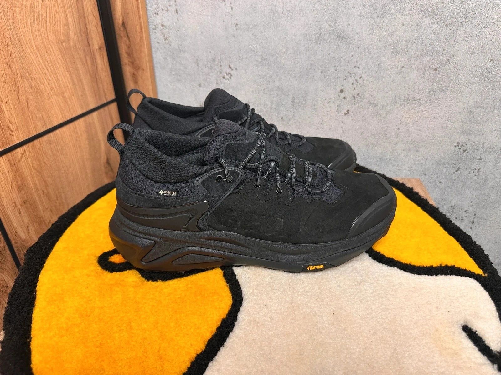 Hoka Kaha 3 Low GTX shoes gore Tex sneakers black size US12
