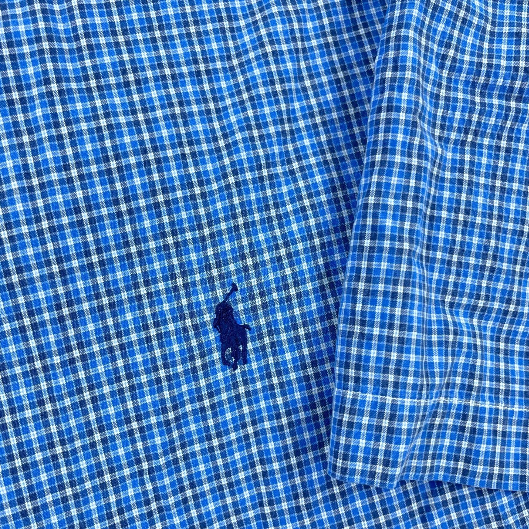 Ralph Lauren Ralph Lauren Shirt Men Large Blue Button-Up Classic Fit Plaid Camp A6 Size US L / EU 52-54 / 3 - 5 Thumbnail