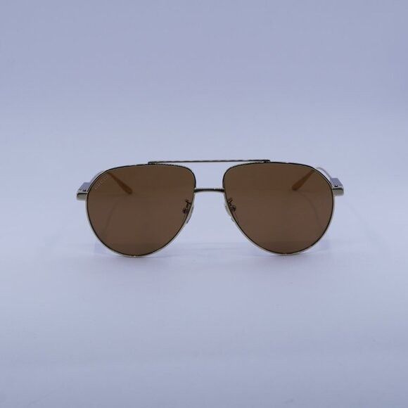 Gucci Gucci GG1311S 004 Sunglasses Gold Aviator Frame Size ONE SIZE - 2 Thumbnail