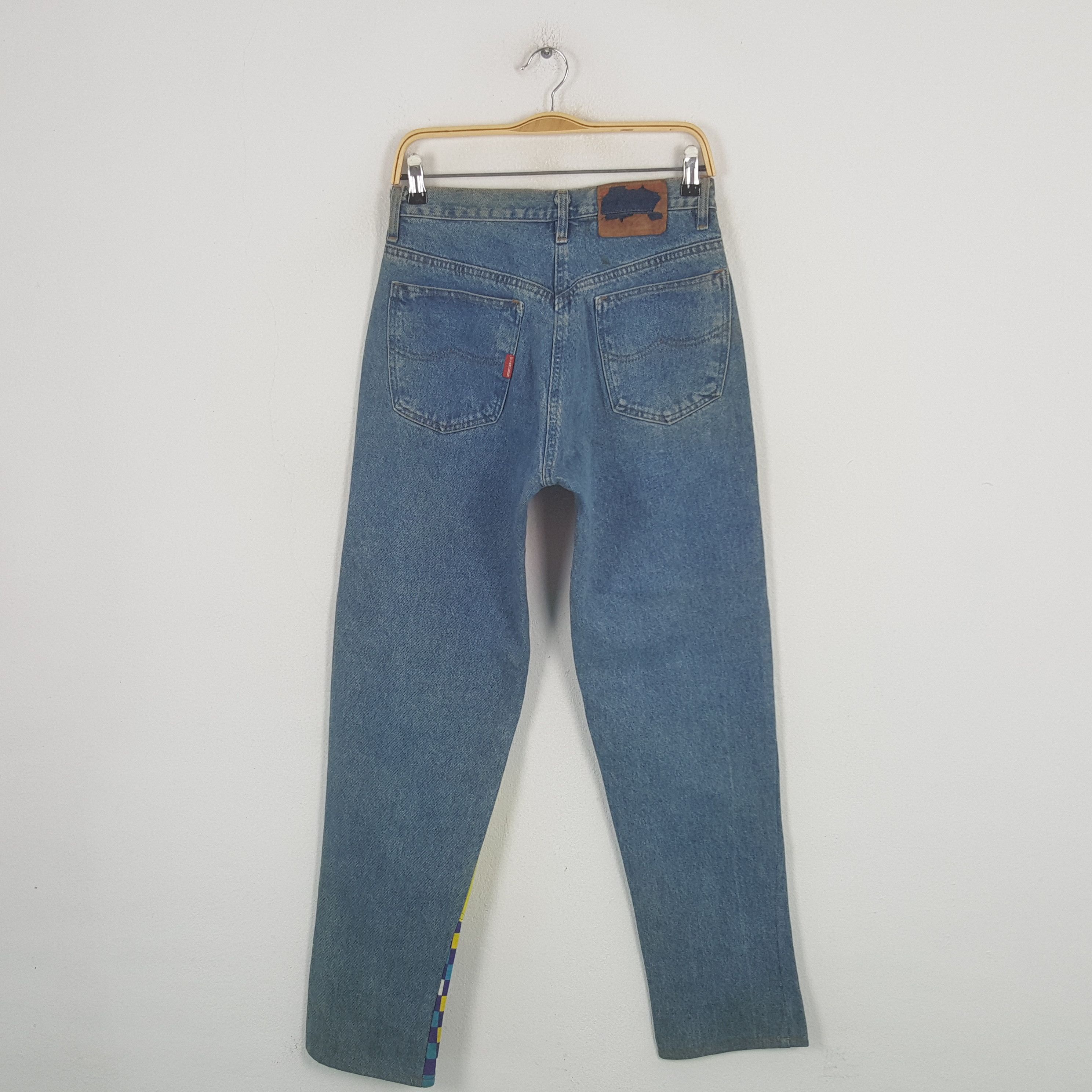 Vintage Vintage H.landers Designer Art Style Rare Denim Jeans RR18 Size US 28 / EU 44 - 4 Thumbnail