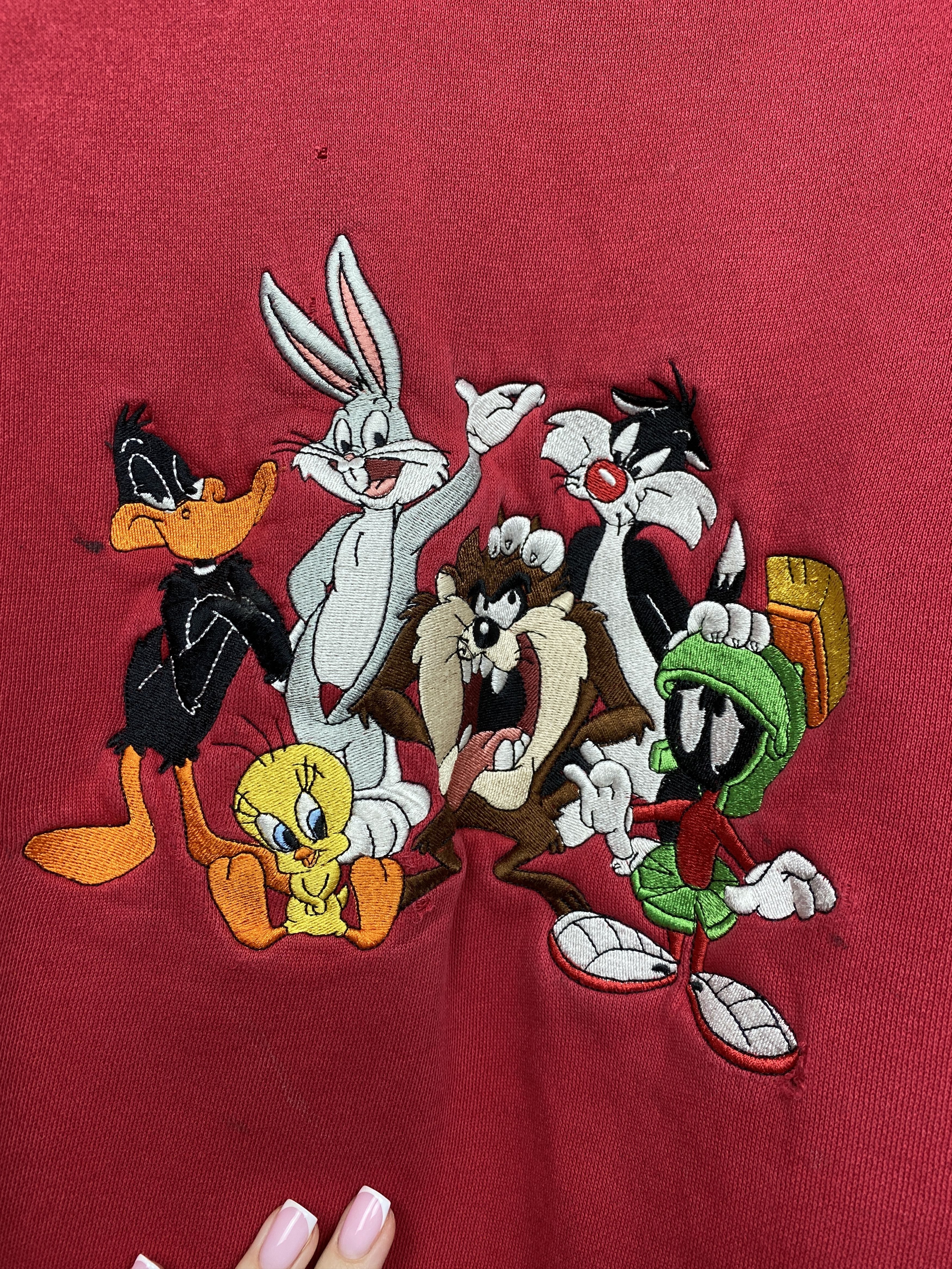 Cartoon Network Warner Bros Vintage 90s Distressed Crew Neck Sweatshirt Size US XXL / EU 58 / 5 - 3 Thumbnail