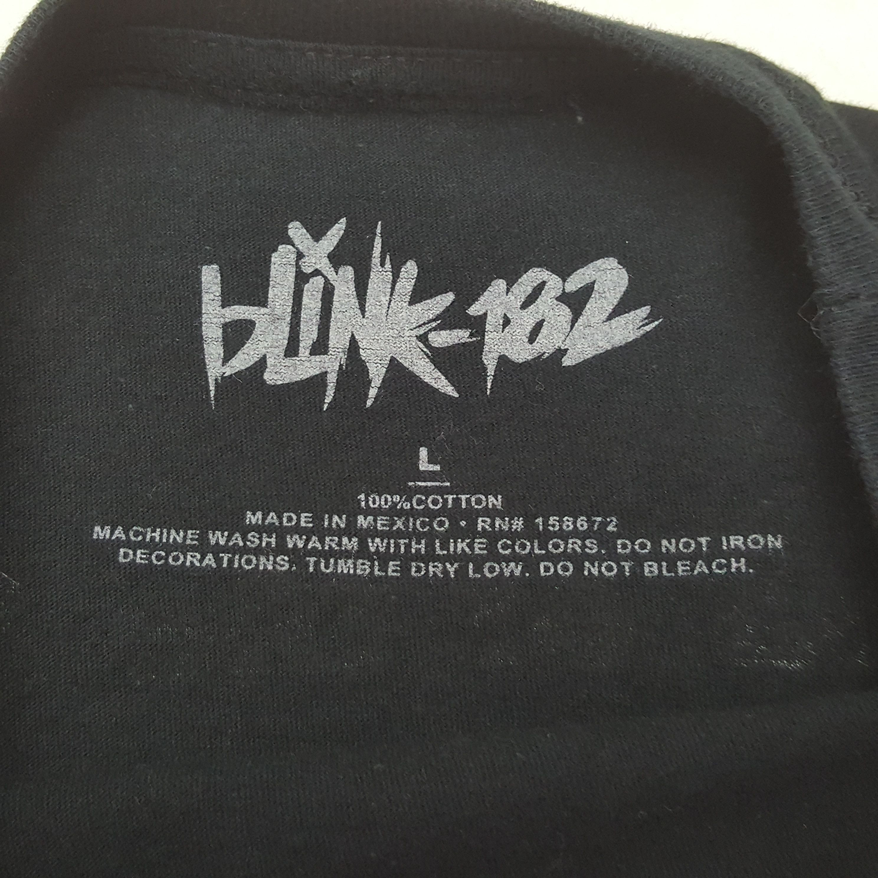 Band Tees Blink-182 Band Music Tshirt RR24 Size US L / EU 52-54 / 3 - 5 Thumbnail