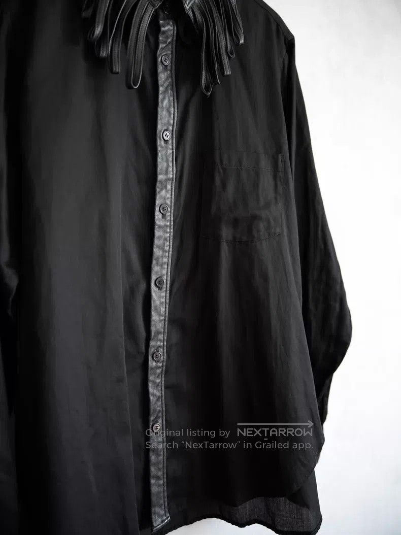 Yohji Yamamoto Yohji Yamamoto 06AW fringed ring detail sheepskin shirt| Size US M / EU 48-50 / 2 - 6 Thumbnail