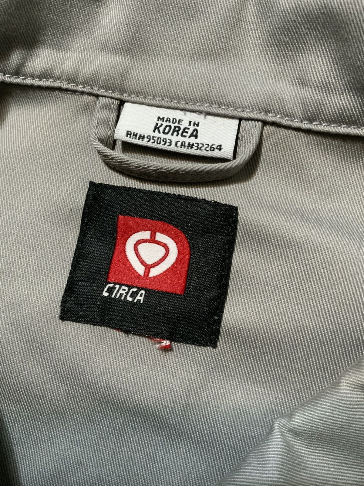C1RCA × Vintage Y2K Circa Skateboarding Elbow Patch Zip Mechanic Work Jacket Size US L / EU 52-54 / 3 - 6 Thumbnail