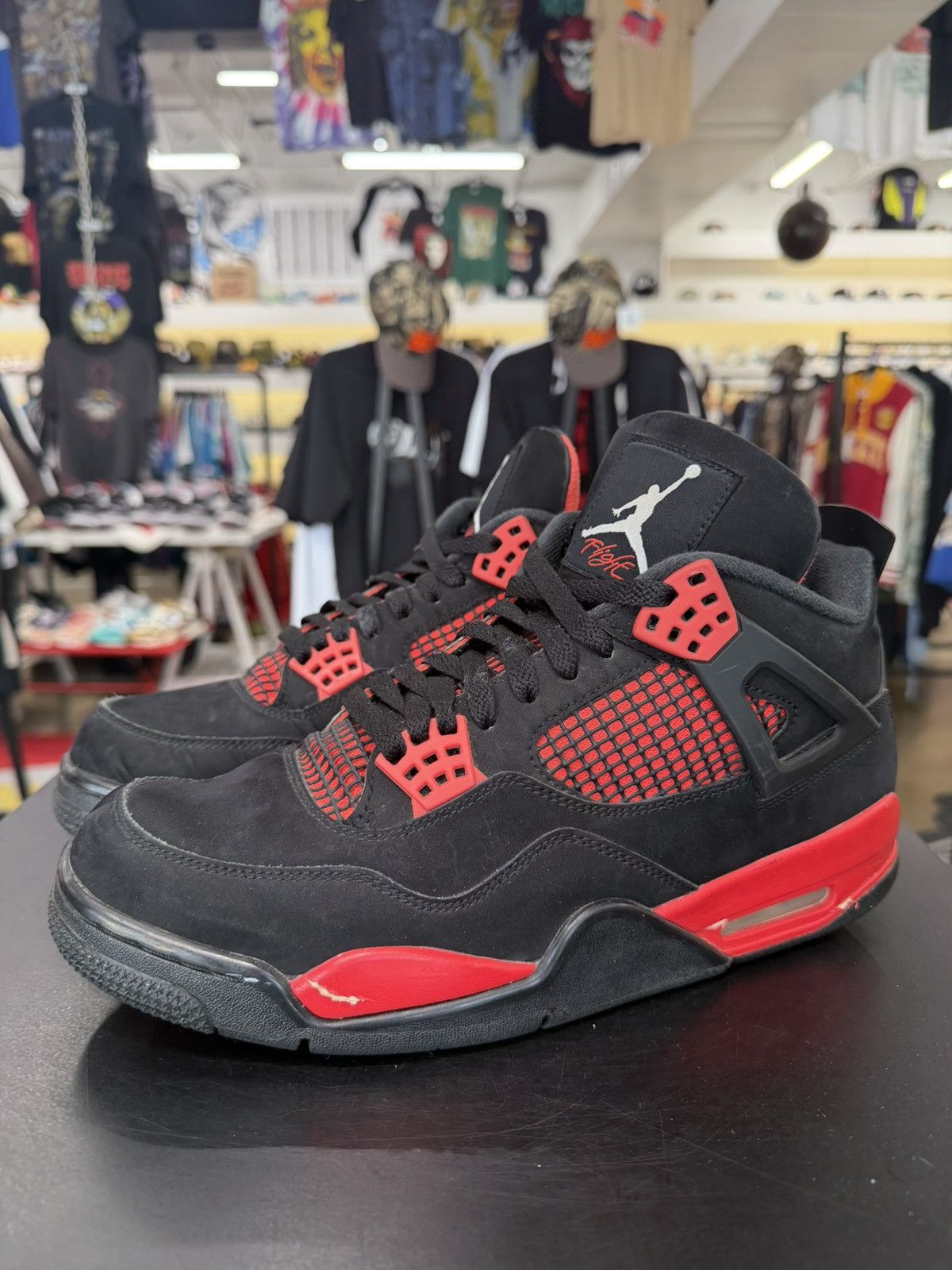 Jordan Brand Jordan 4 Red Thunder Size 10 (2022) Size US 10 / EU 43 - 1 Thumbnail
