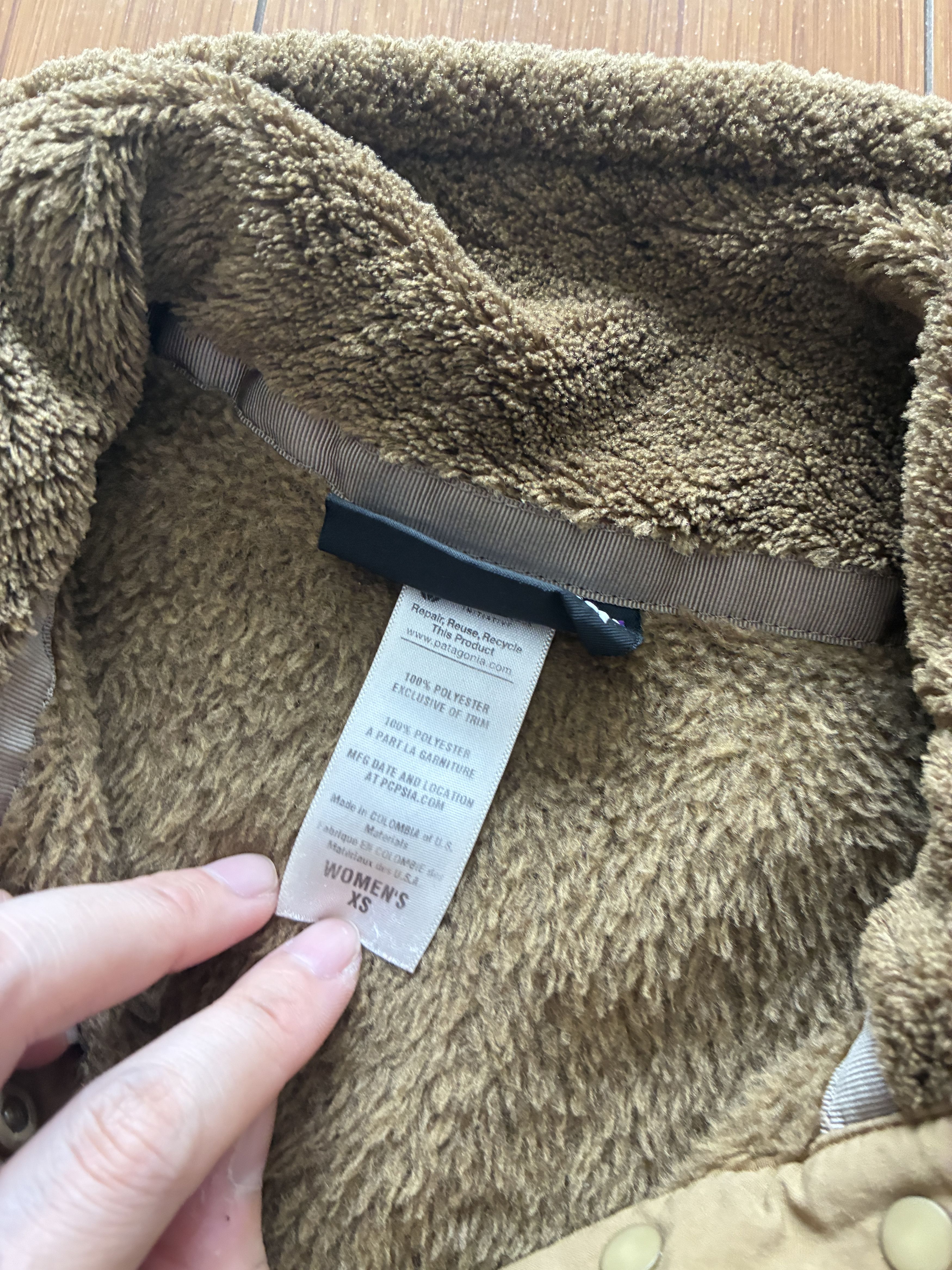 Patagonia Patagonia Brown Snap-T Cotton Fleece Pullover Size XS Size XS / US 0-2 / IT 36-38 - 3 Thumbnail