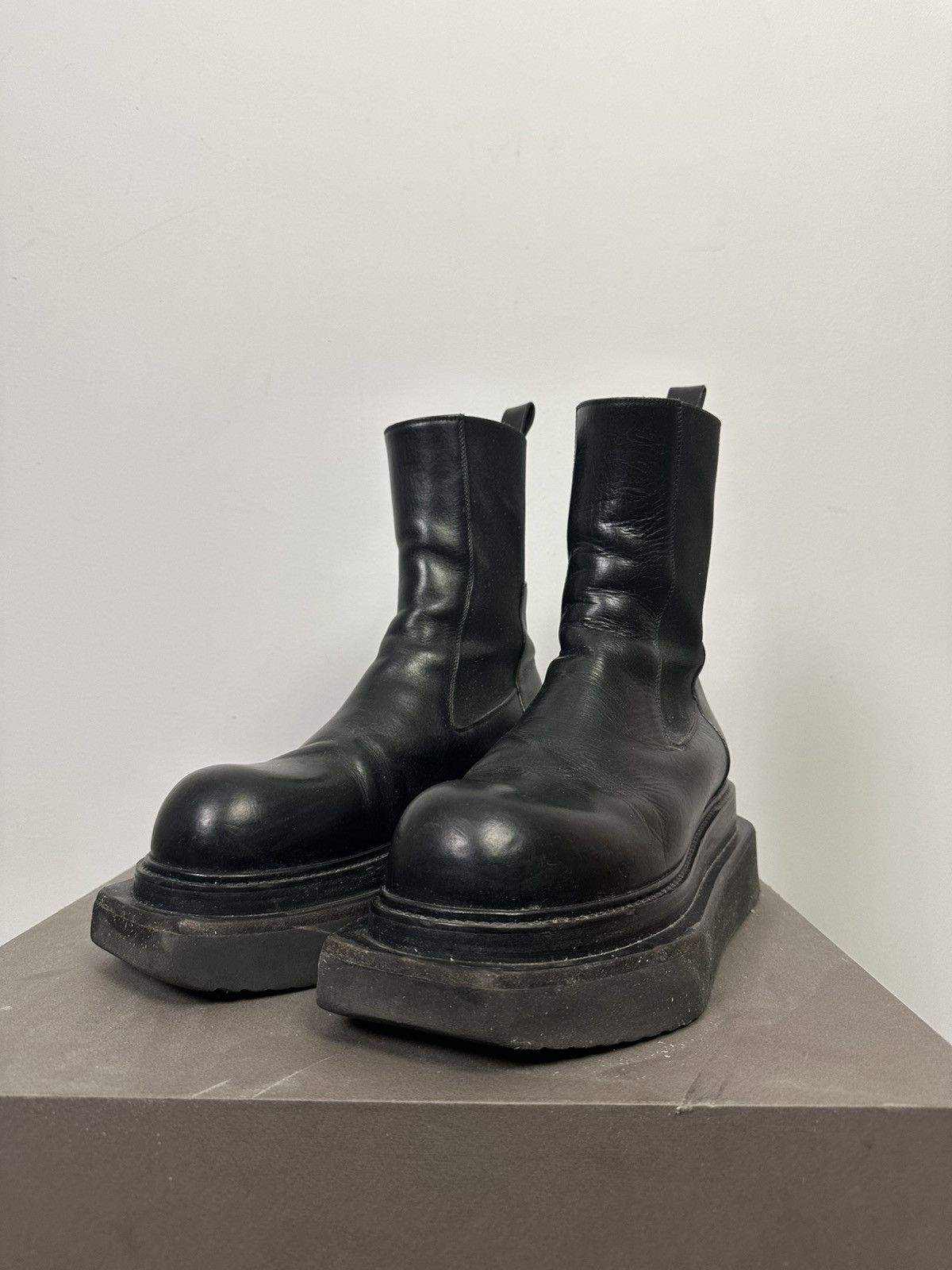 Rick Owens FW22 ‘STROBE’ Turbo Cyclops Boots Size US 11 / EU 44 - 1 Thumbnail