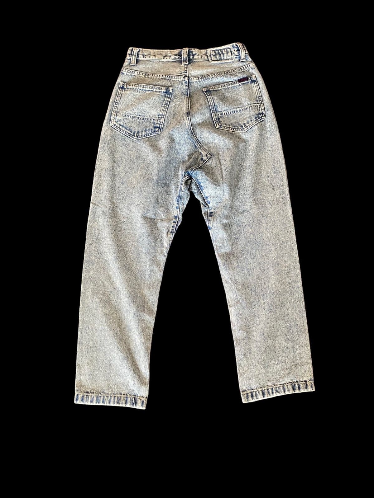 Japanese Brand × Vintage Vintage Cube Sugar Acid Wash Workwear Denim Pant Size US 29 - 2 Thumbnail