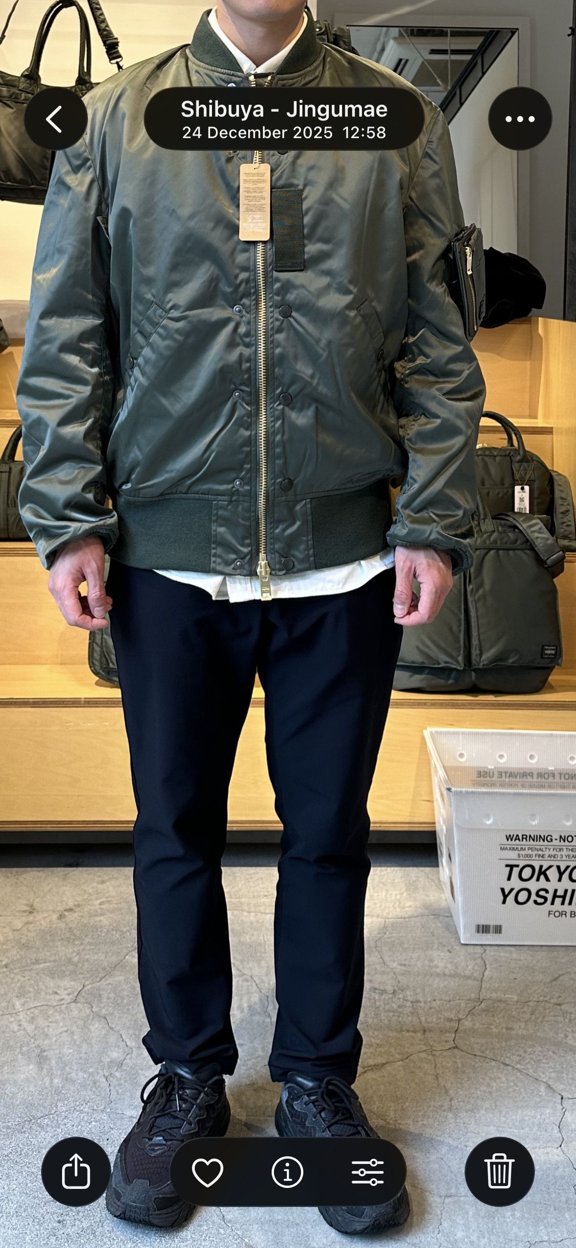 Porter Buzz Rickson’s x Porter MA-1 Jacket & Wallet Medium $1,449 Size US M / EU 48-50 / 2 - 6 Thumbnail