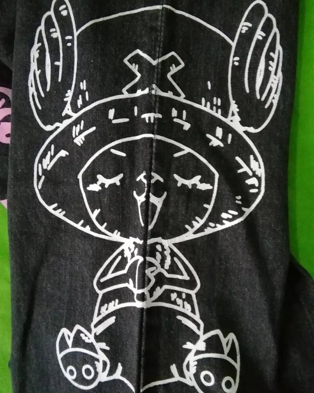 Anime × Japanese Brand × One Piece One Piece Chopper Art Denim Jeans Anime Long Pants Size US 31 - 4 Thumbnail