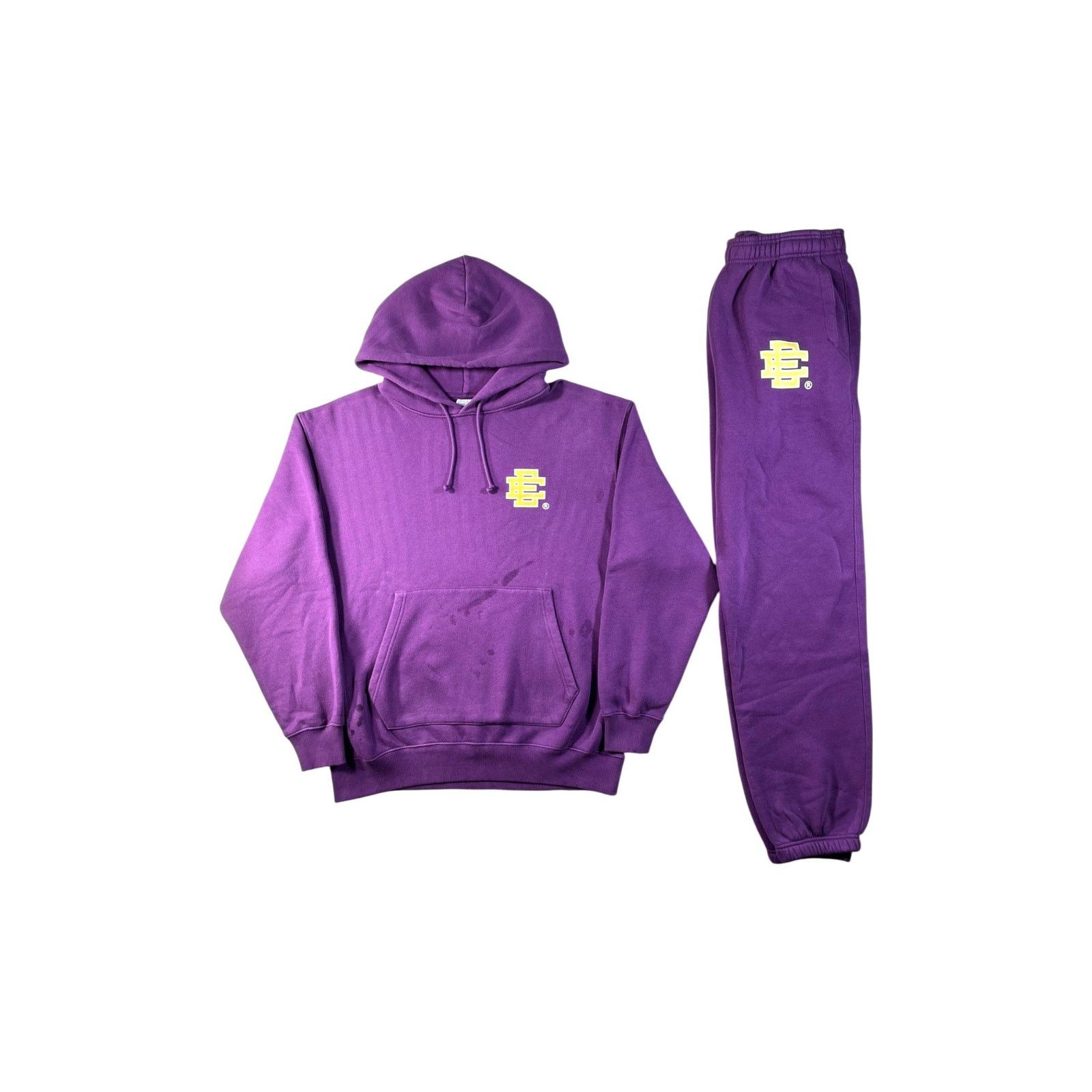 Eric Emanuel Eric Emanuel Purple & Yellow Sweatsuit Size US XL / EU 56 / 4 - 1 Thumbnail
