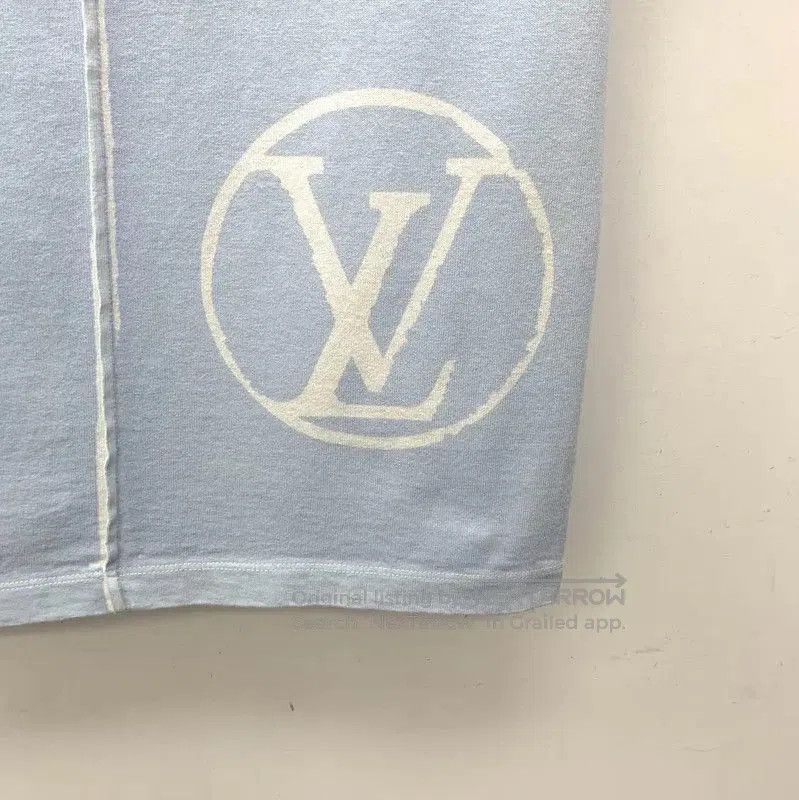 Louis Vuitton Louis Vuitton Light Blue Cotton Women's T. Size S / US 4 / IT 40 - 4 Thumbnail