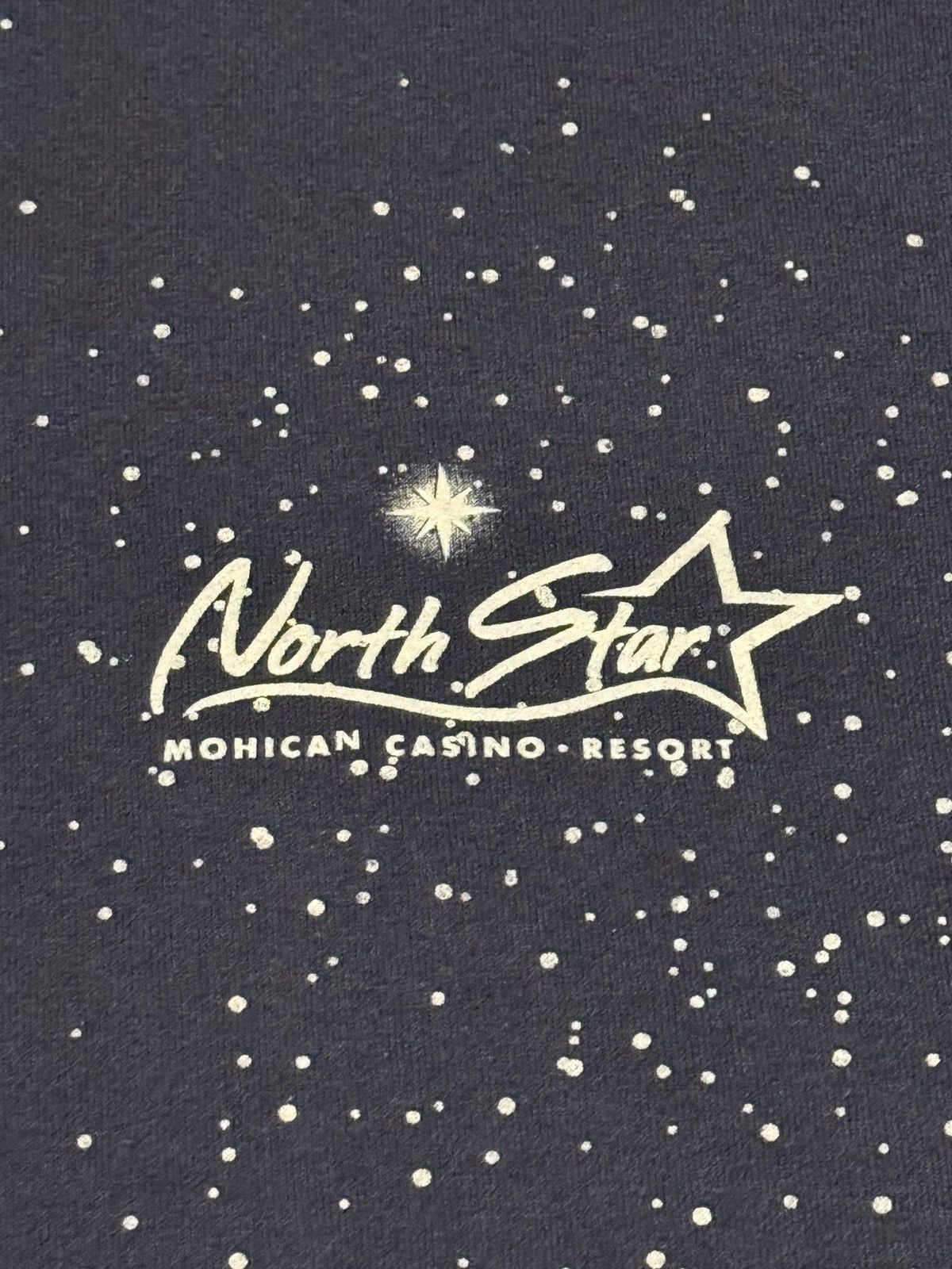 Vintage Vintage North Star Casino Stars T-Shirt Navy Blue XLarge Size US XL / EU 56 / 4 - 3 Thumbnail