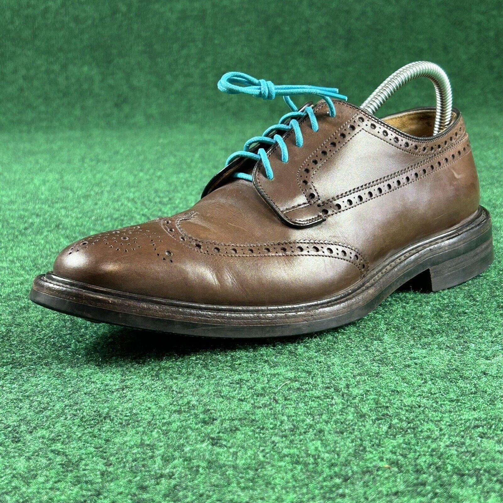 image of Churchs Church’S Grafton Brown Leather Brogue Shoes Us 9 Uk 8 F, Men's