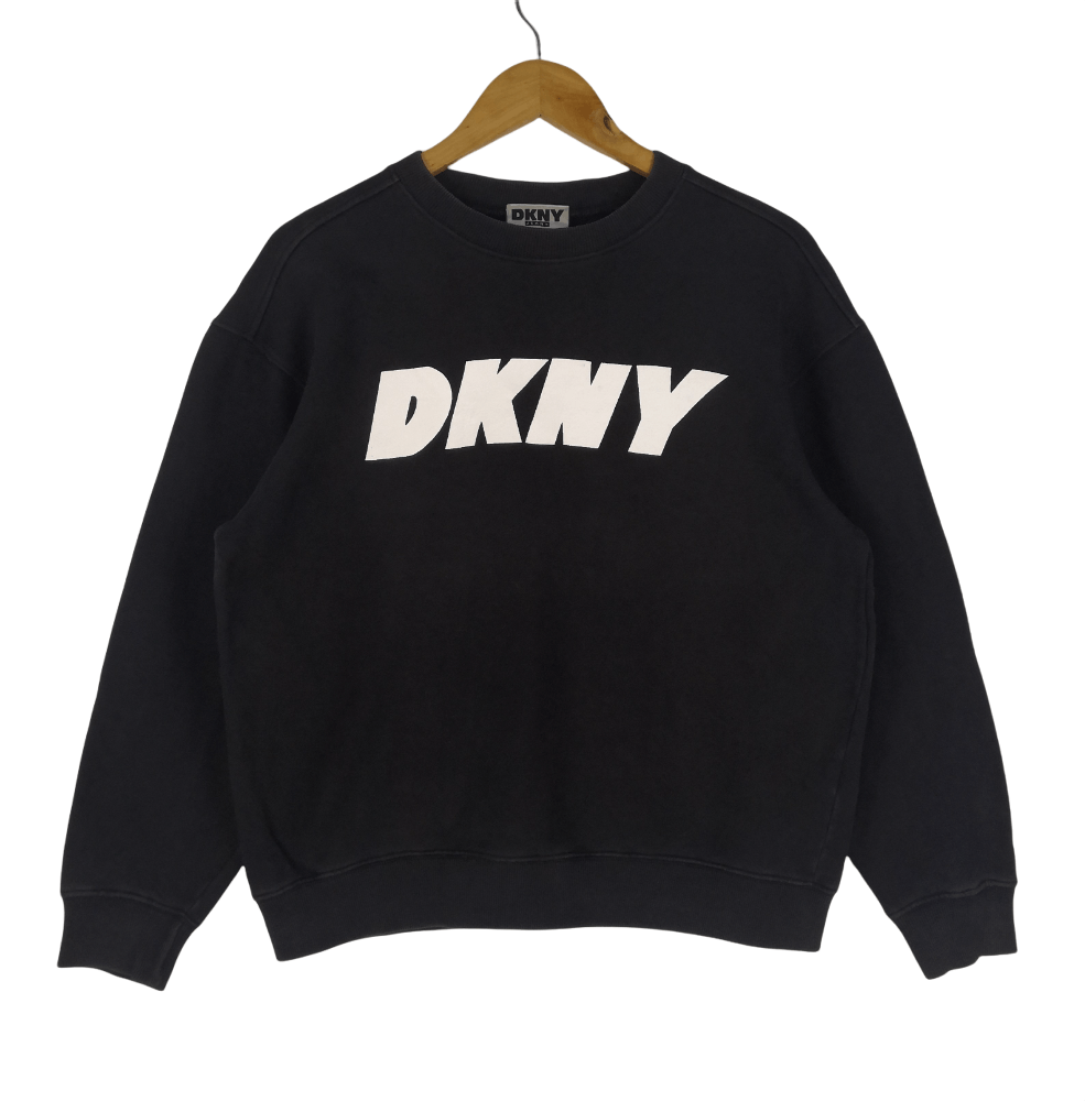 DKNY Vintage 90s DKNY Sweatshirt Donna Karan New York Size US M / EU 48-50 / 2 - 1 Thumbnail