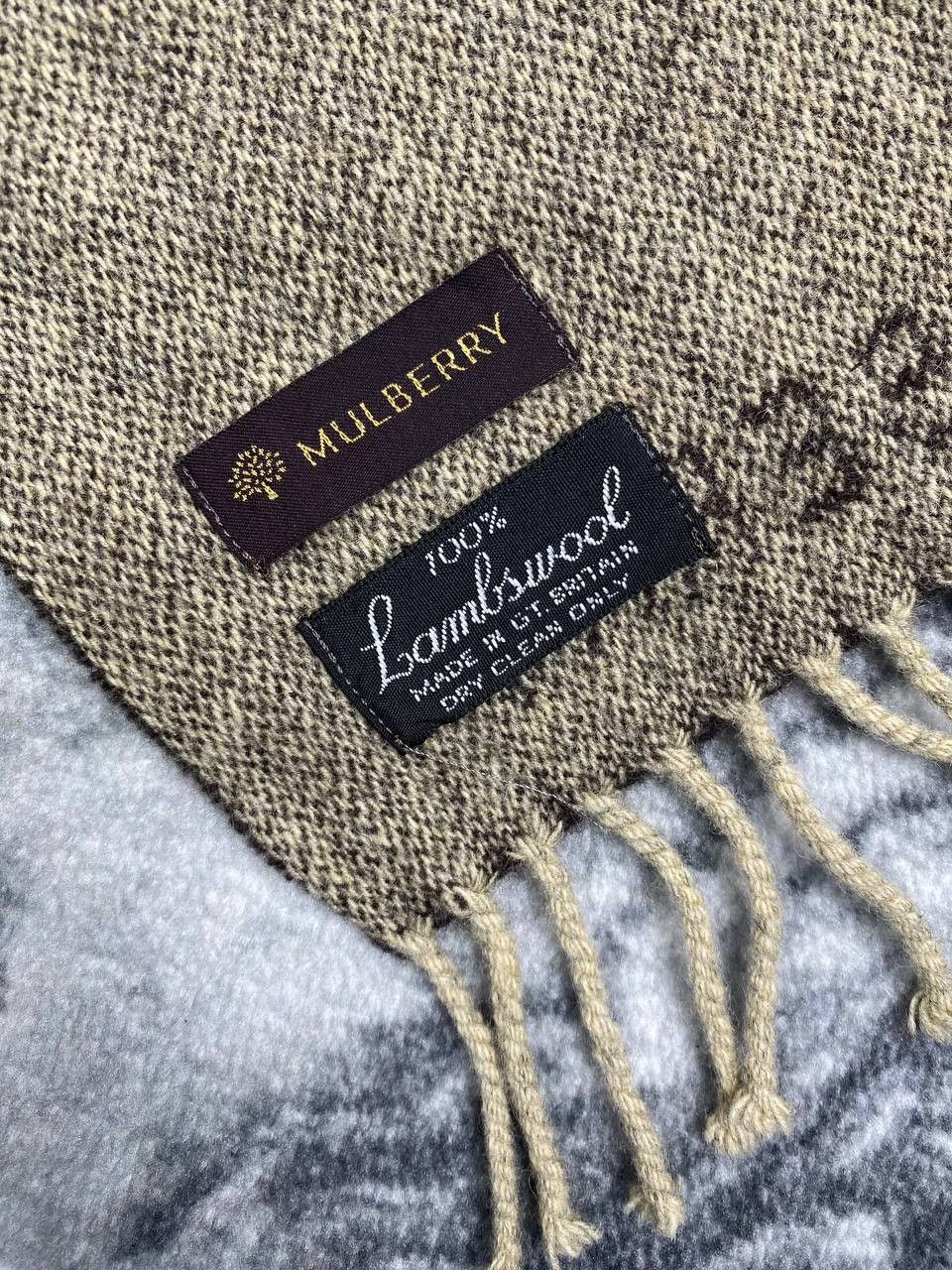 Mulberry Mulberry Scarf Lambs Wool Size ONE SIZE - 3 Thumbnail