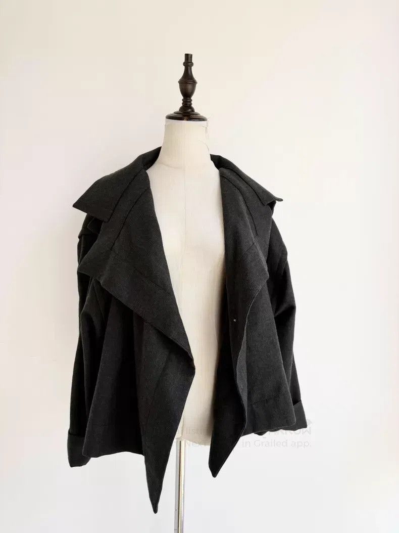 Vivienne Westwood Vivienne Westwood Vintage Dark Green Irregular Cut Blazer Size M / US 6-8 / IT 42-44 - 3 Thumbnail