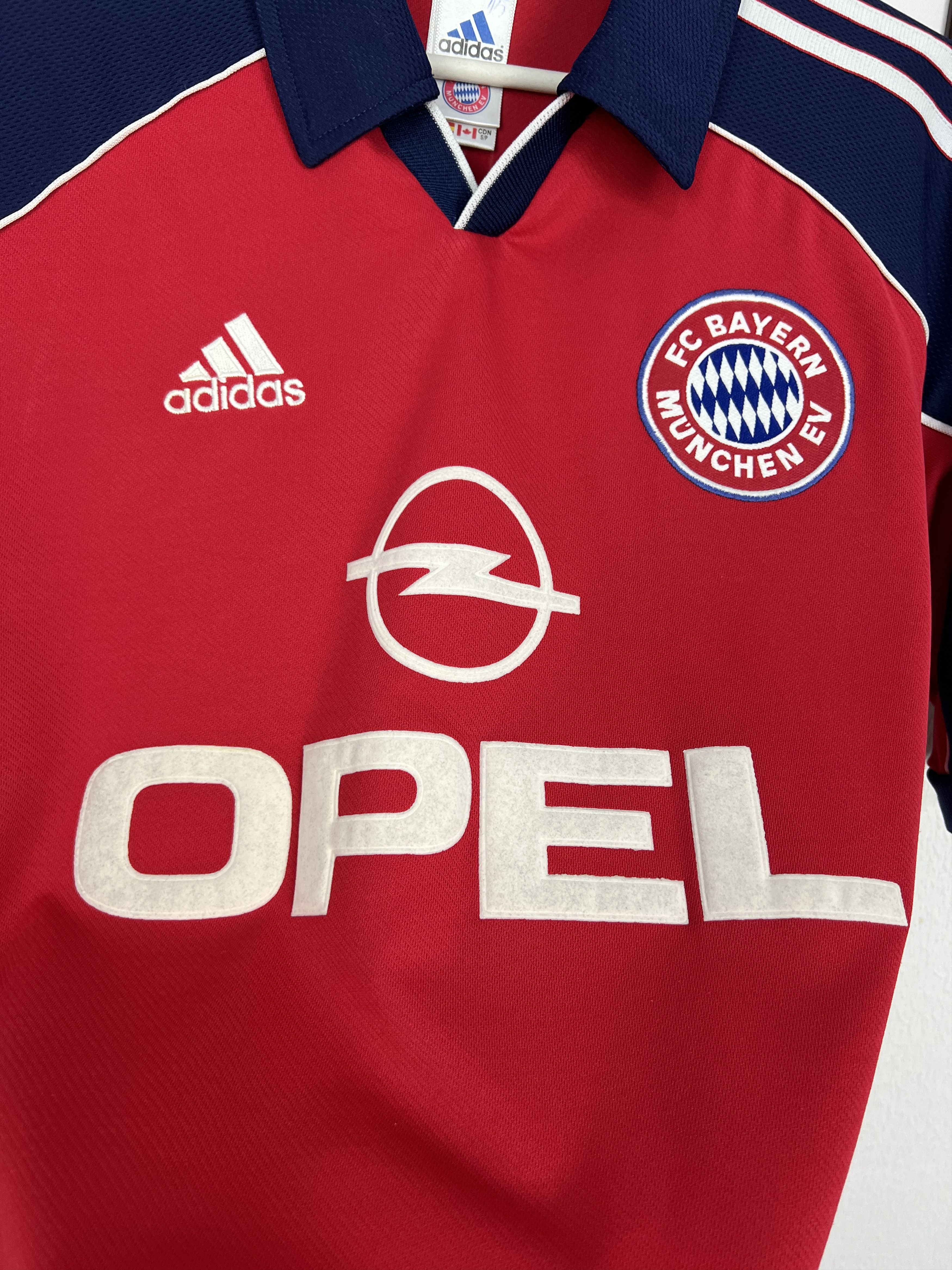Adidas Bayern Munich Home football shirt 1999 #24 Santa Cruz Adidas Size US S / EU 44-46 / 1 - 6 Thumbnail