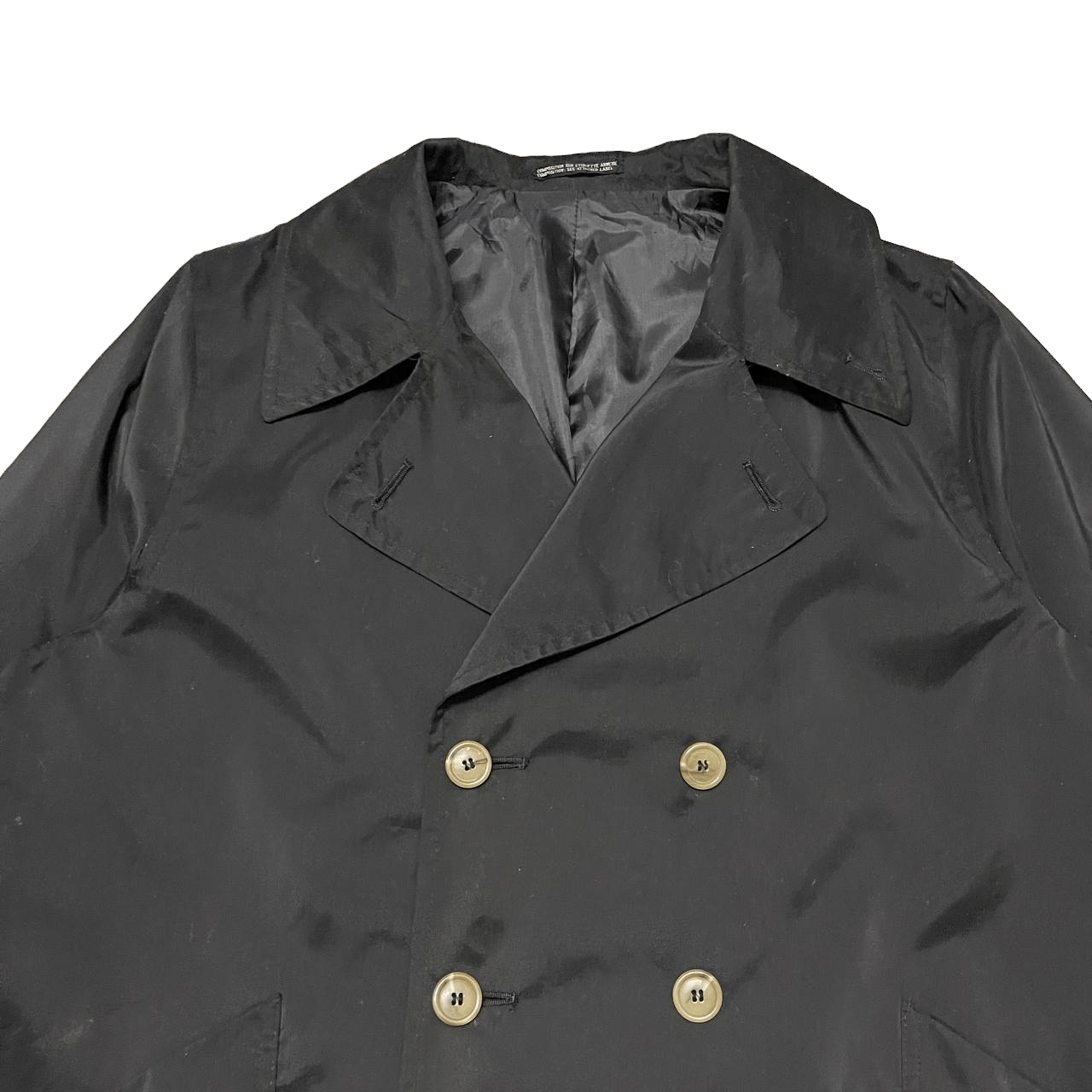 Yohji Yamamoto Vintage Flandre Club Double Breasted Coat Size US M / EU 48-50 / 2 - 2 Thumbnail