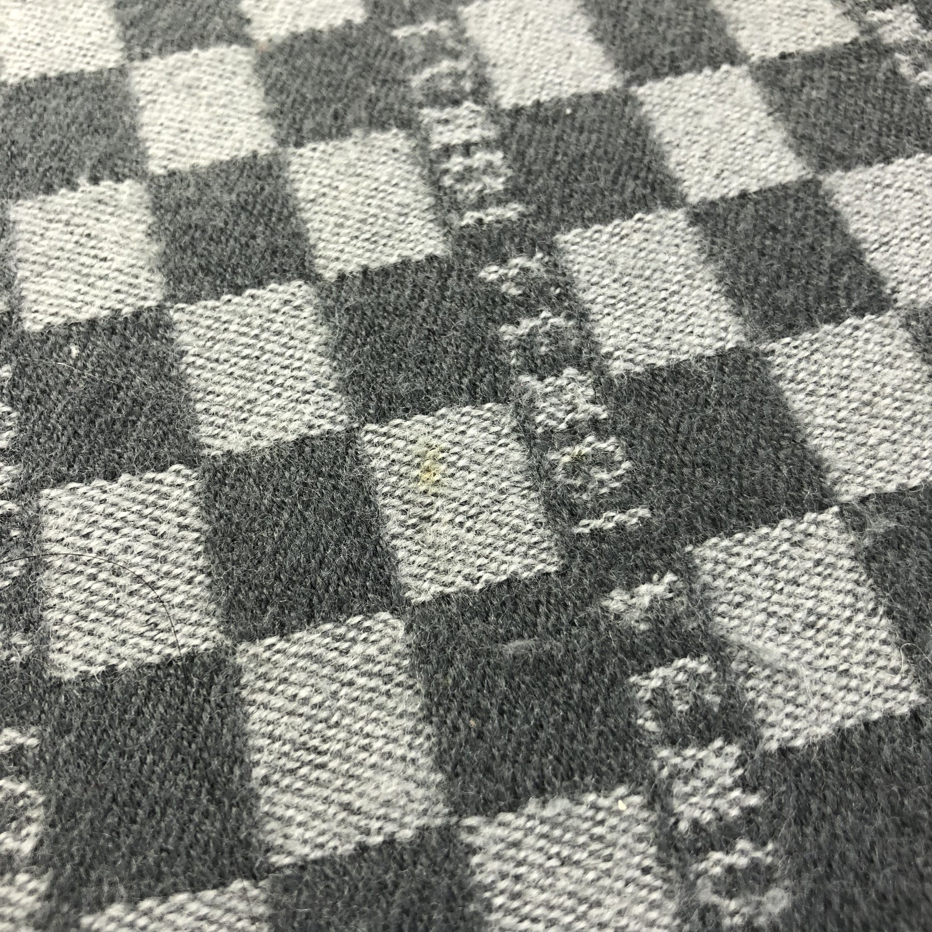 Fendi Fendi Checkered Wool Scarf Muffler V1446 Size ONE SIZE - 9 Thumbnail